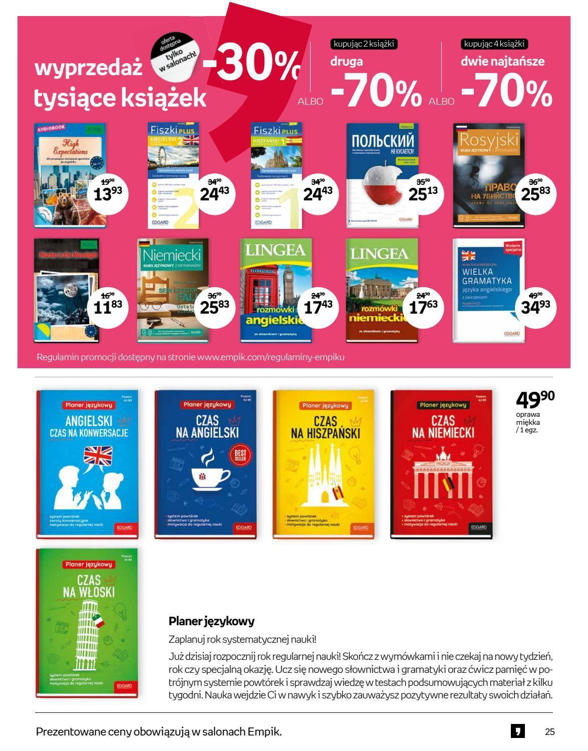 Gazetka promocyjna empik str. 25
