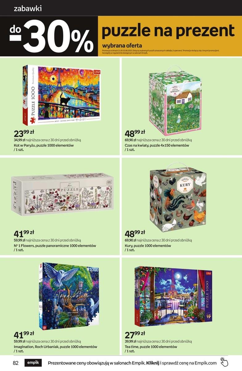Gazetka promocyjna empik str. 82