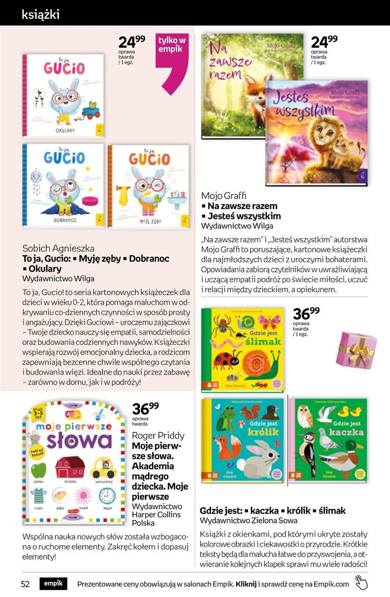 Gazetka promocyjna empik str. 52