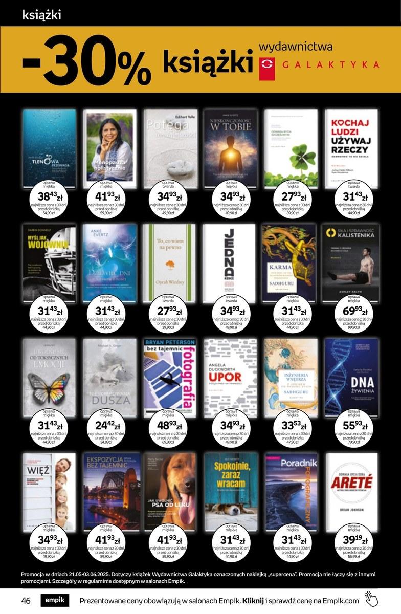 Gazetka promocyjna empik str. 46
