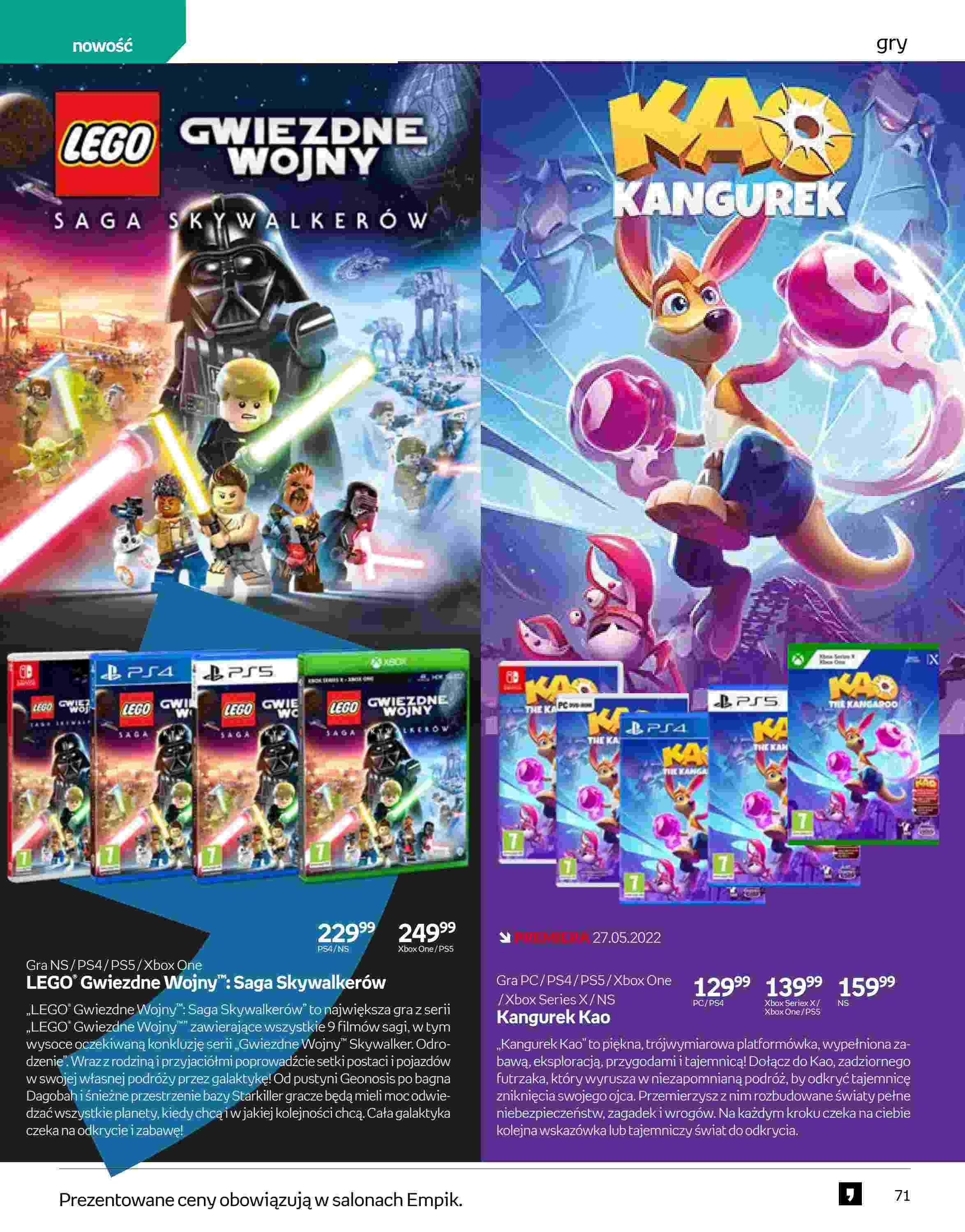 Gazetka promocyjna empik str. 71