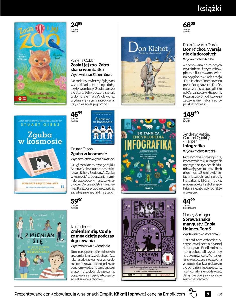 Gazetka promocyjna empik str. 31