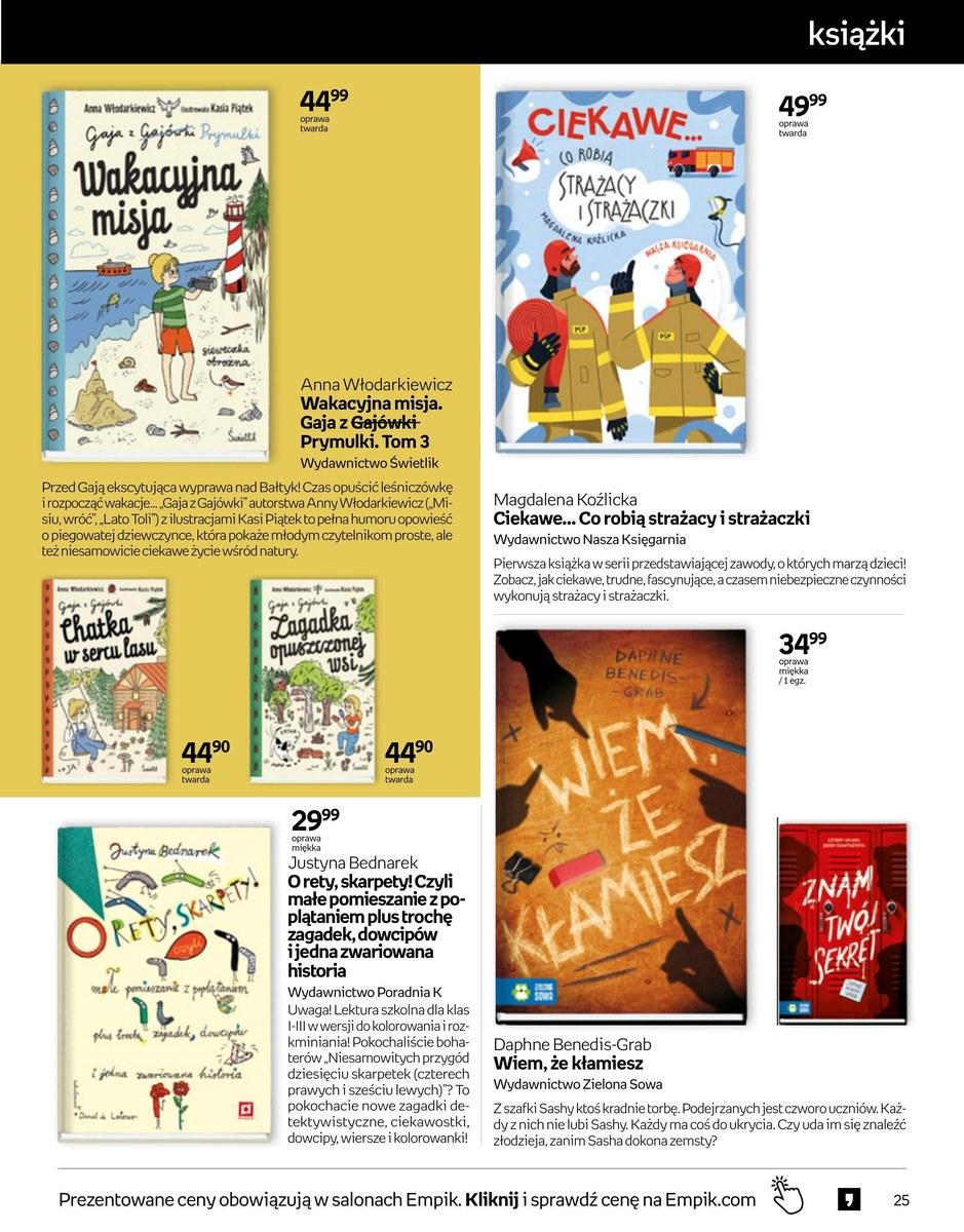 Gazetka promocyjna empik str. 25