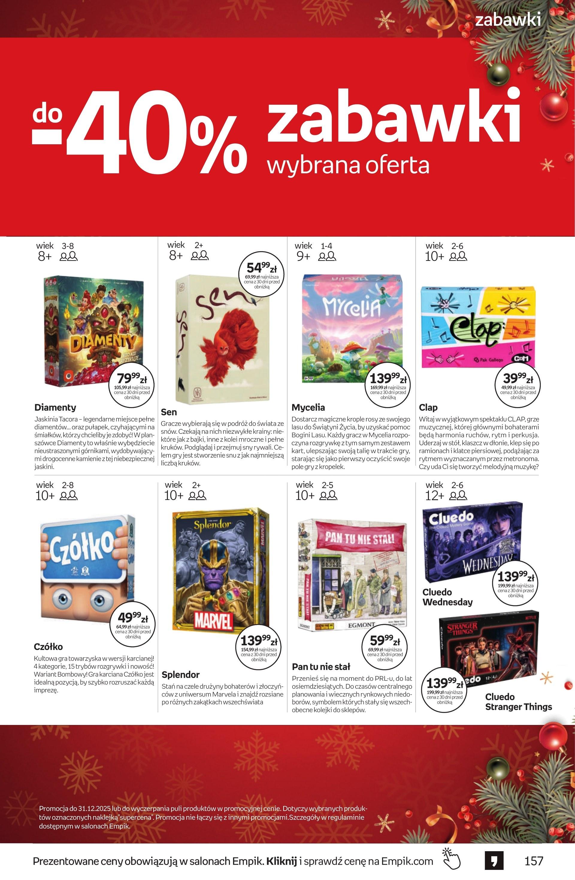 Gazetka promocyjna empik str. 157