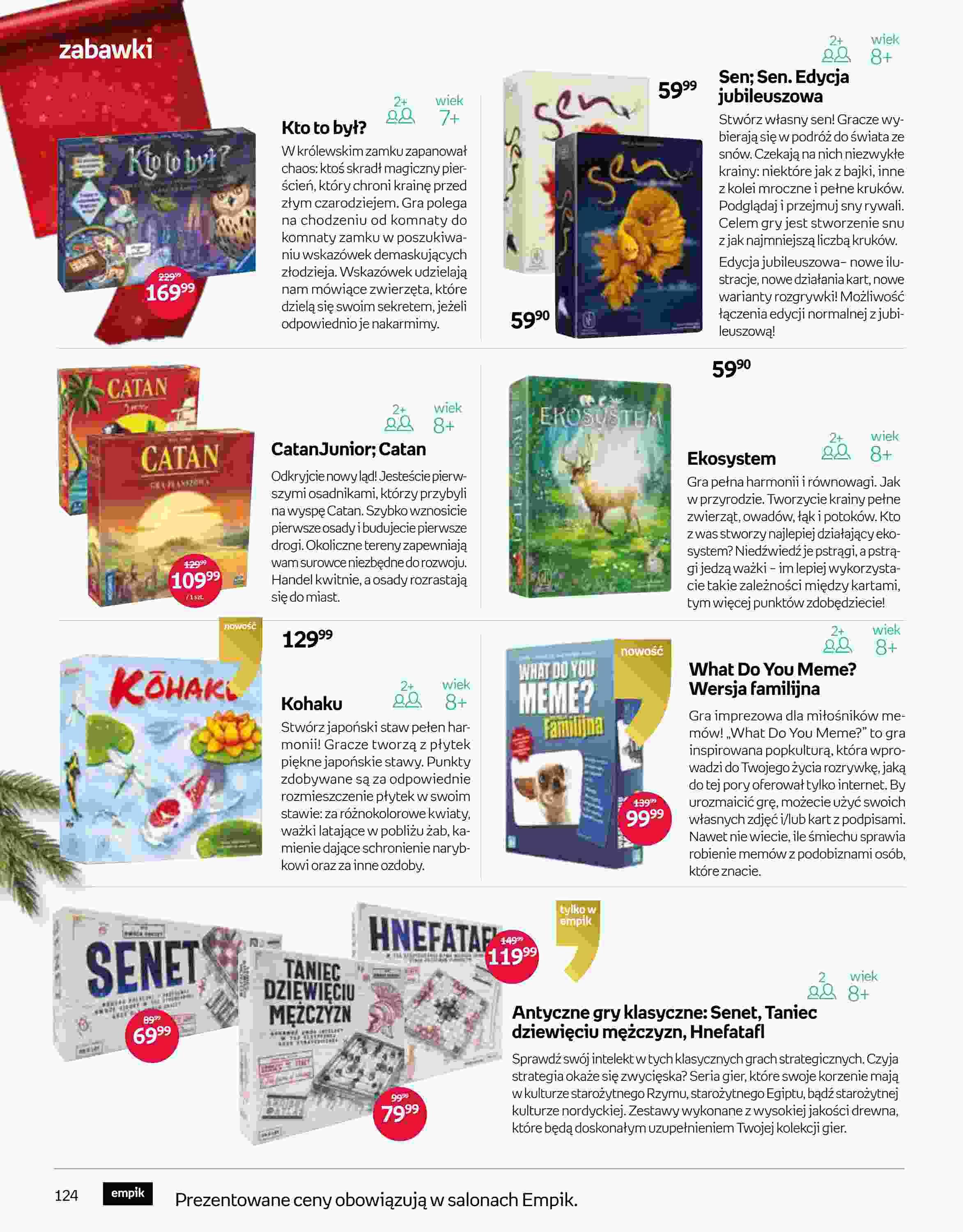 Gazetka promocyjna empik str. 124