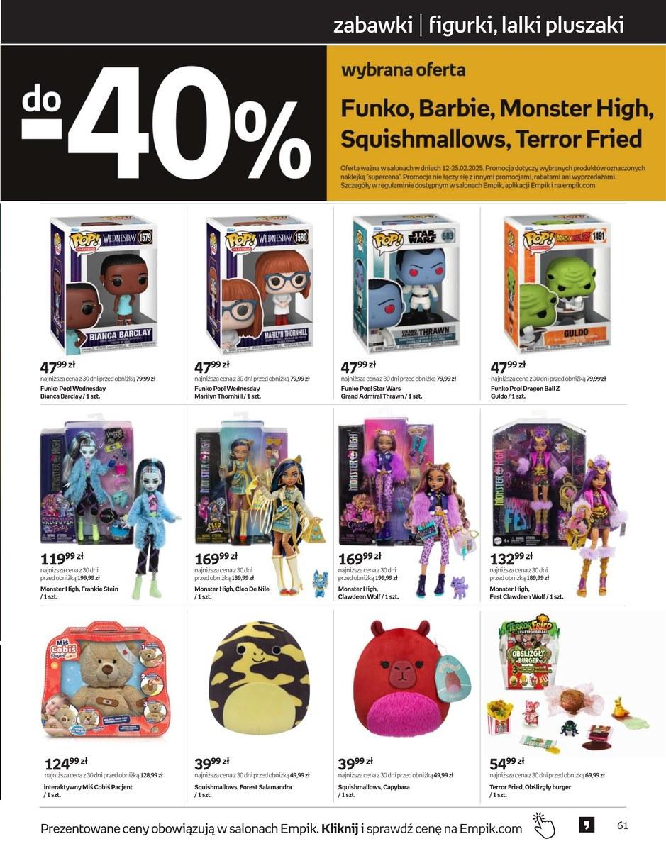 Gazetka promocyjna empik str. 61