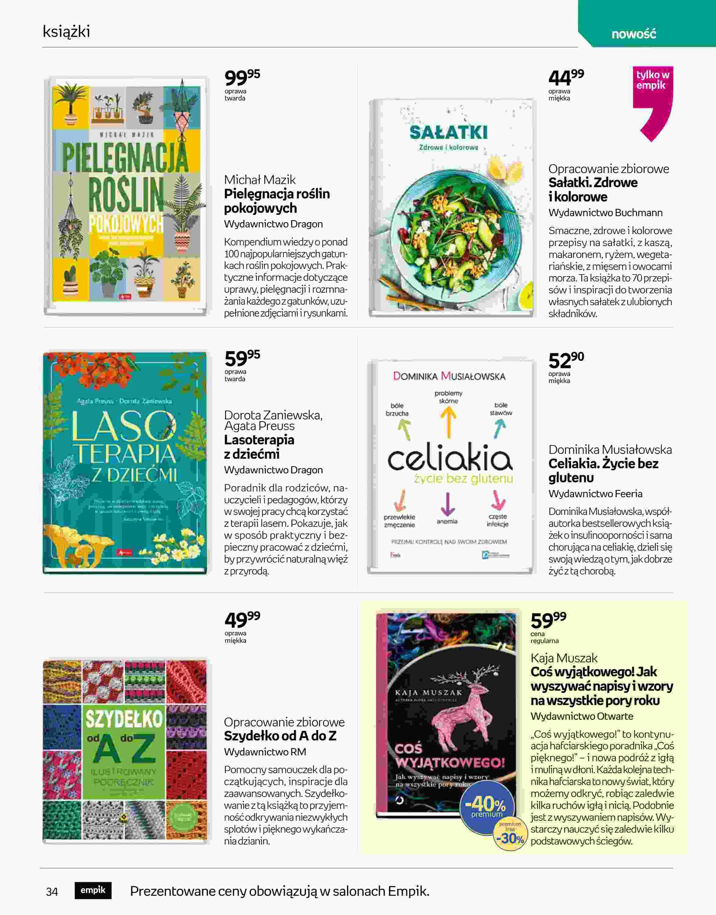 Gazetka promocyjna empik str. 34