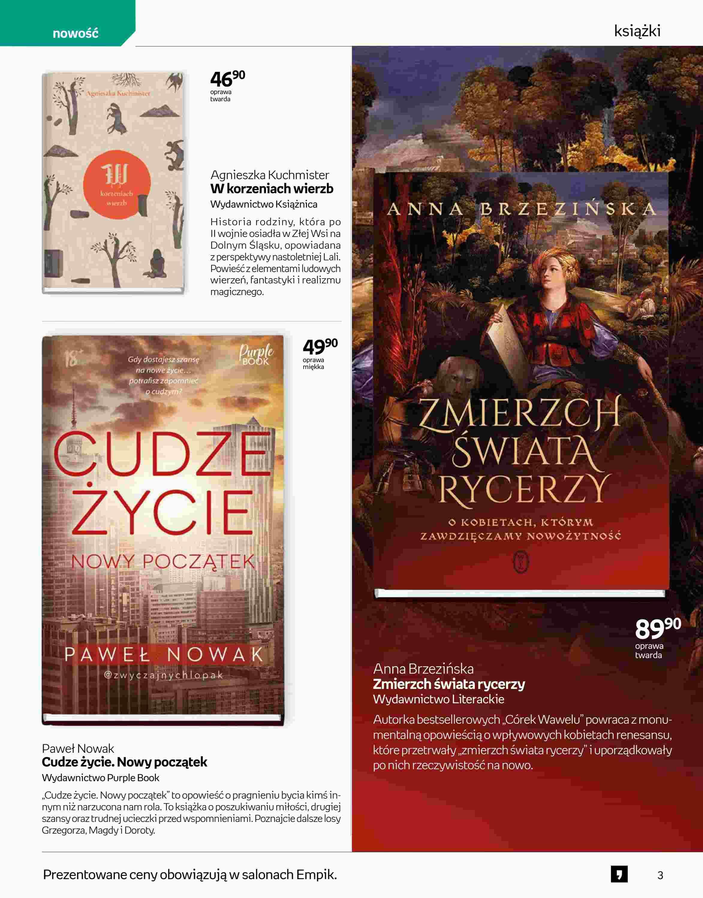 Gazetka promocyjna empik str. 3