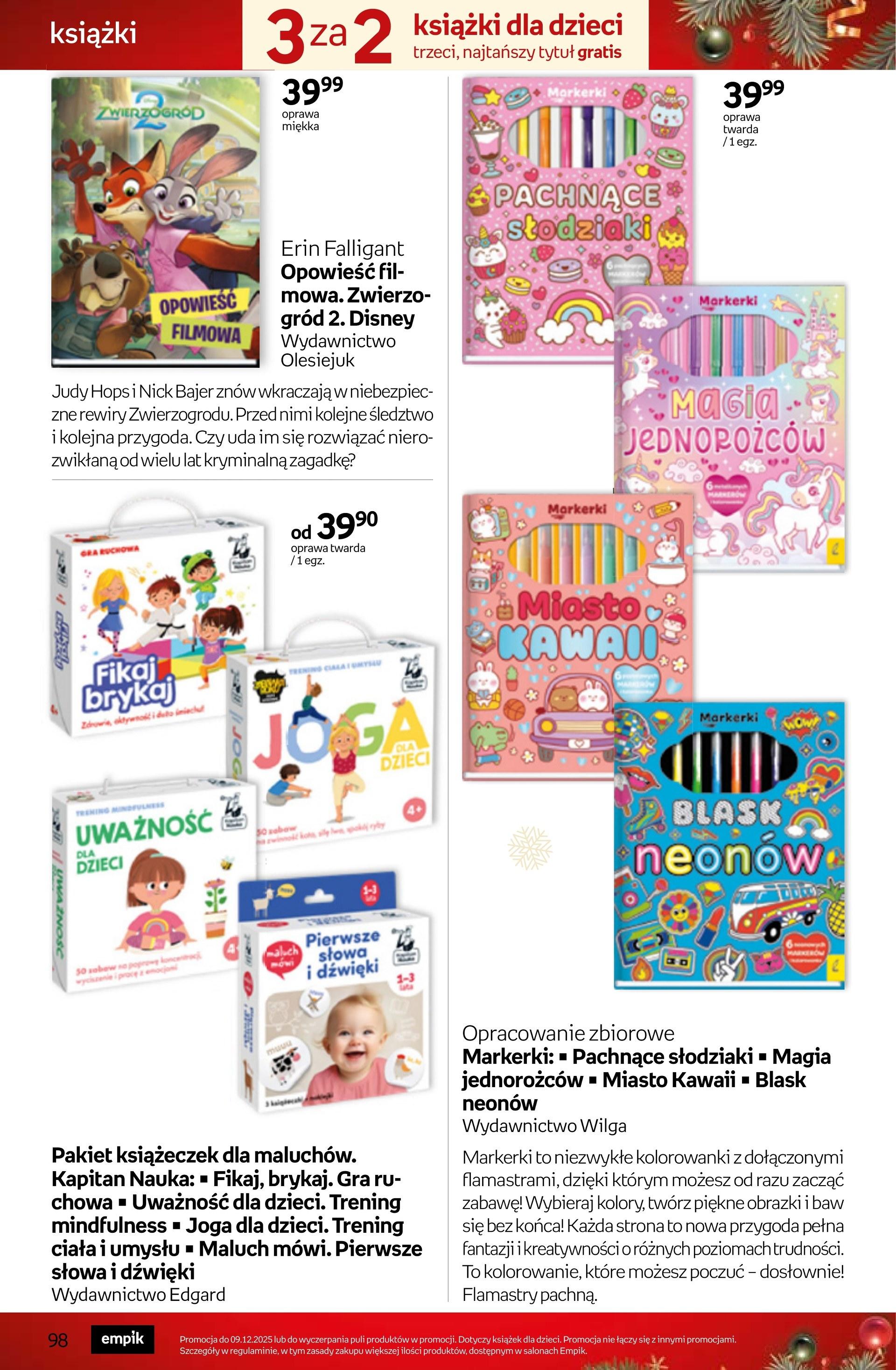Gazetka promocyjna empik str. 98