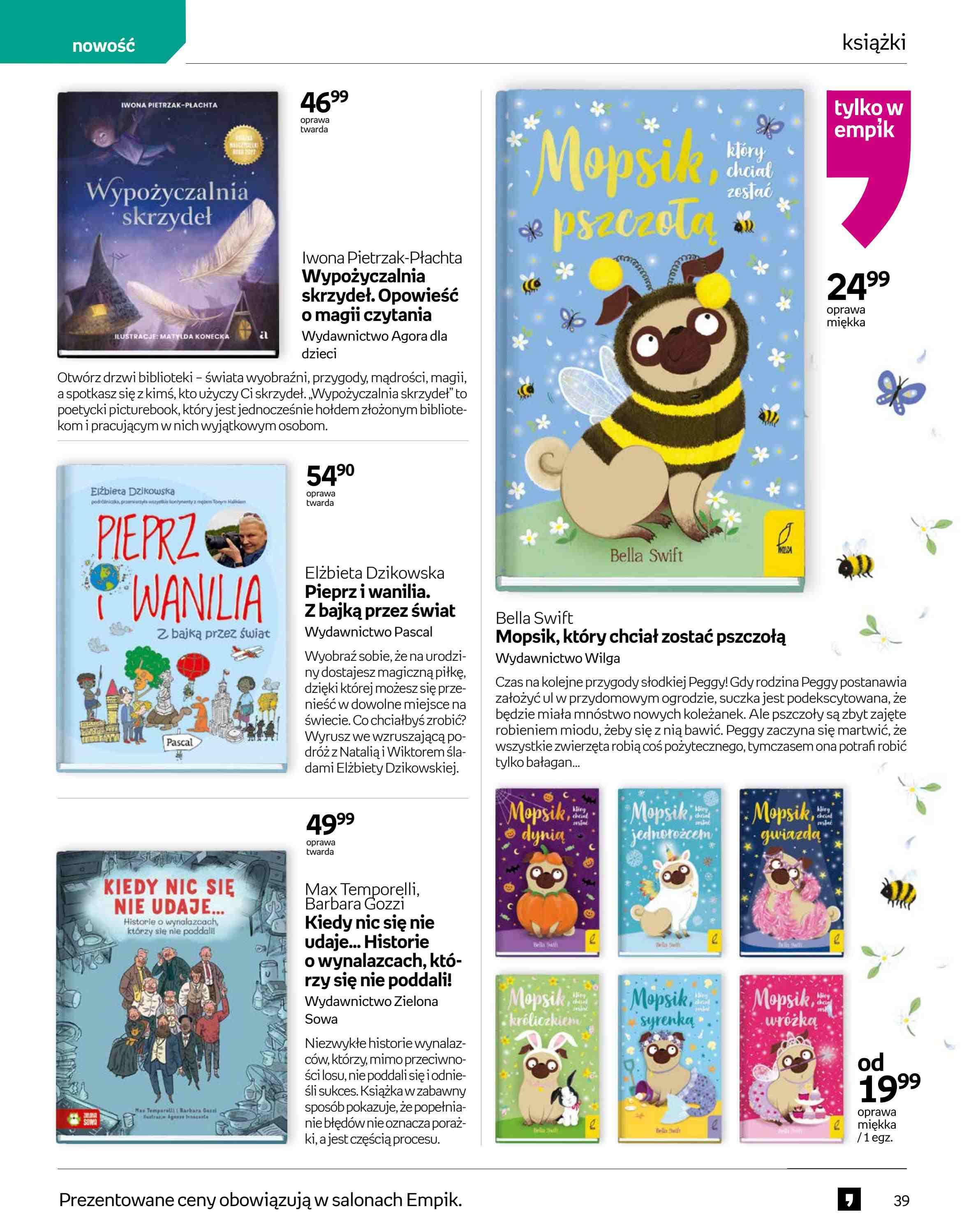 Gazetka promocyjna empik str. 39