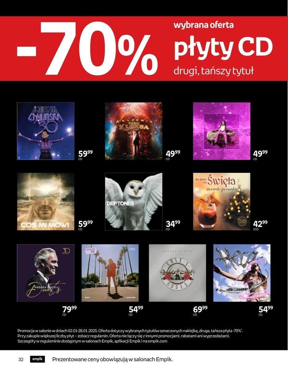 Gazetka promocyjna empik str. 32