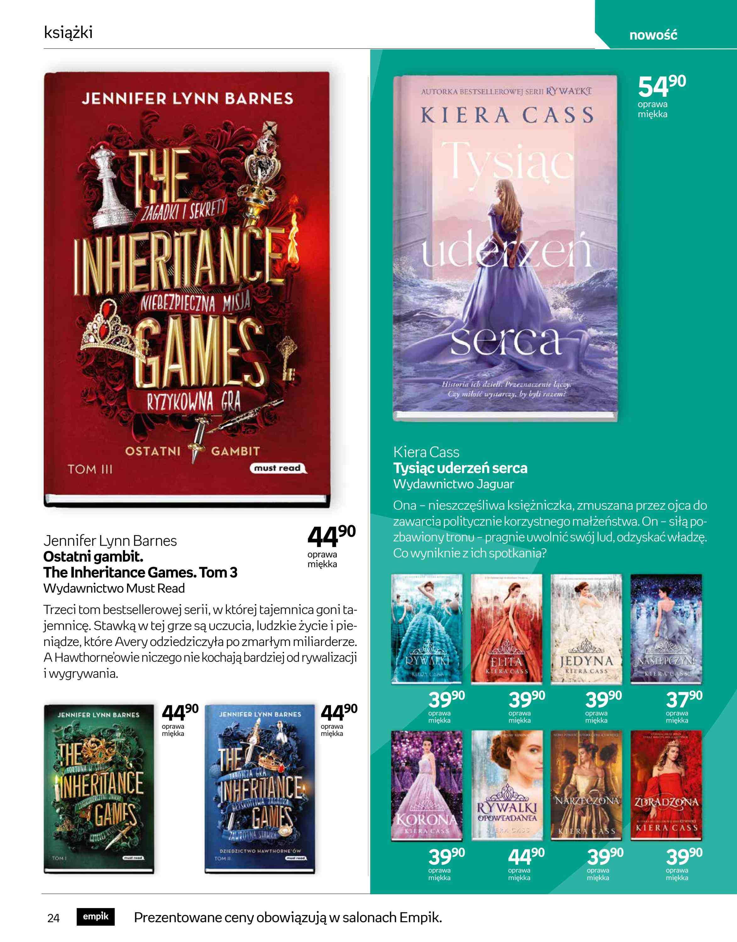 Gazetka promocyjna empik str. 24
