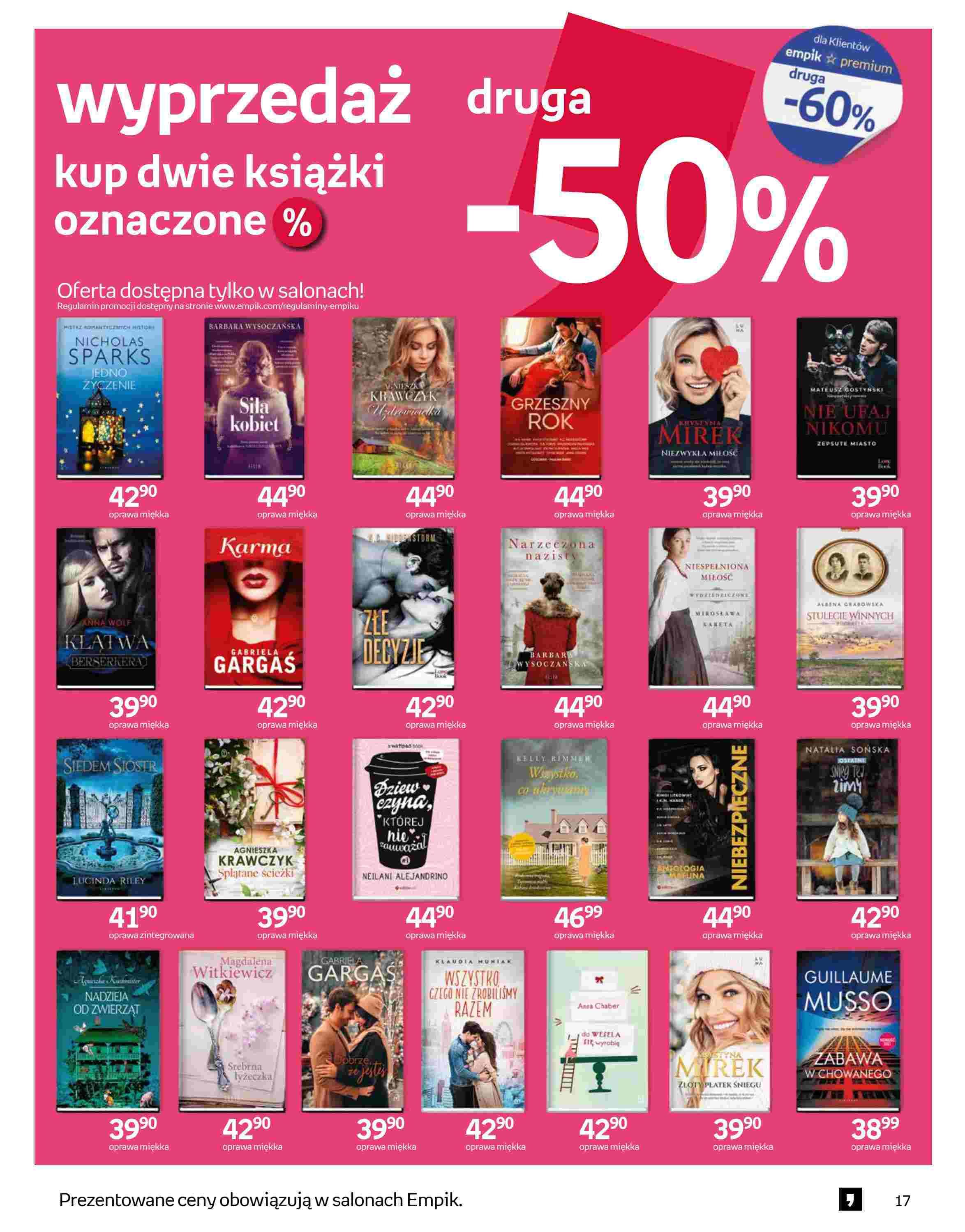 Gazetka promocyjna empik str. 17