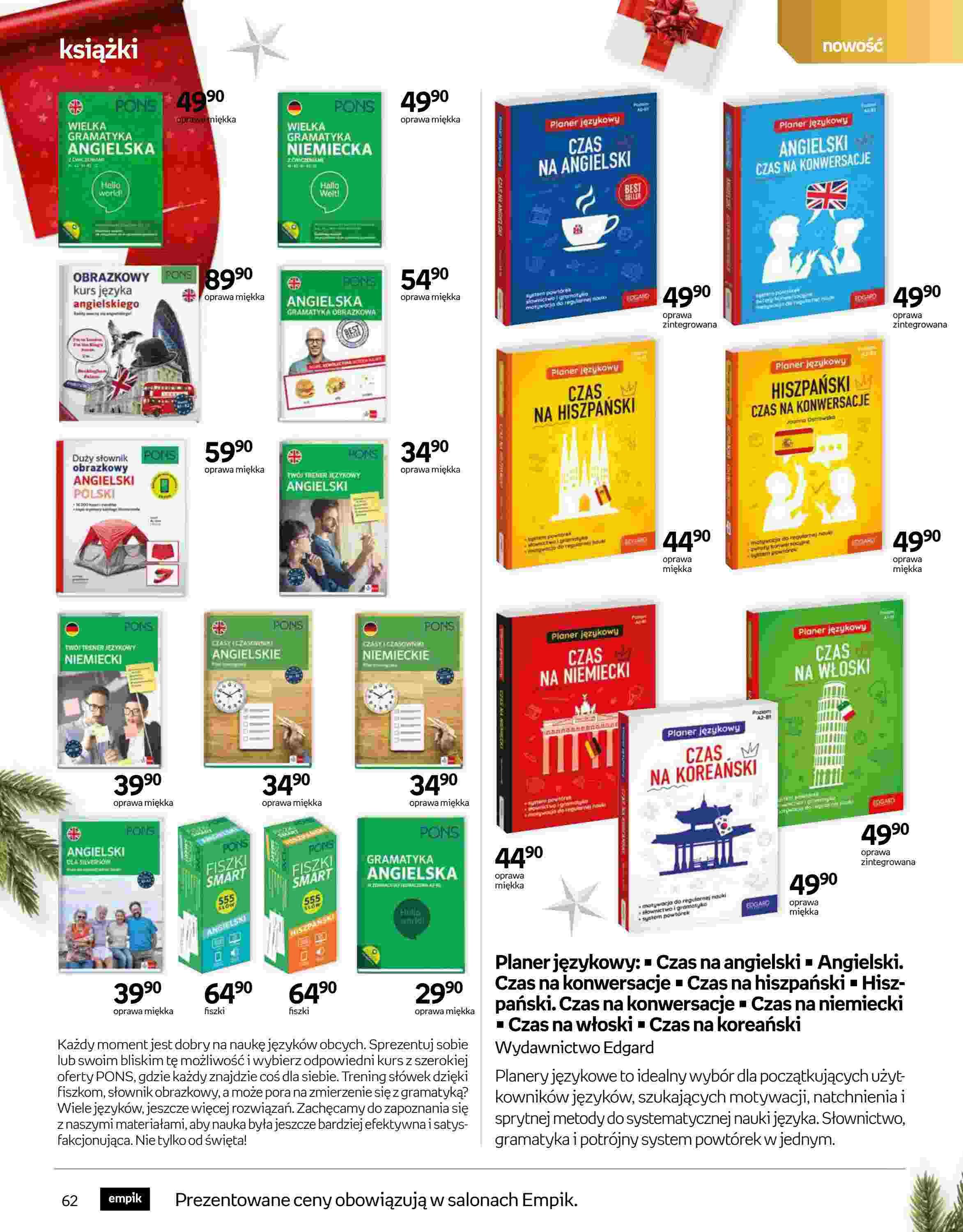 Gazetka promocyjna empik str. 62