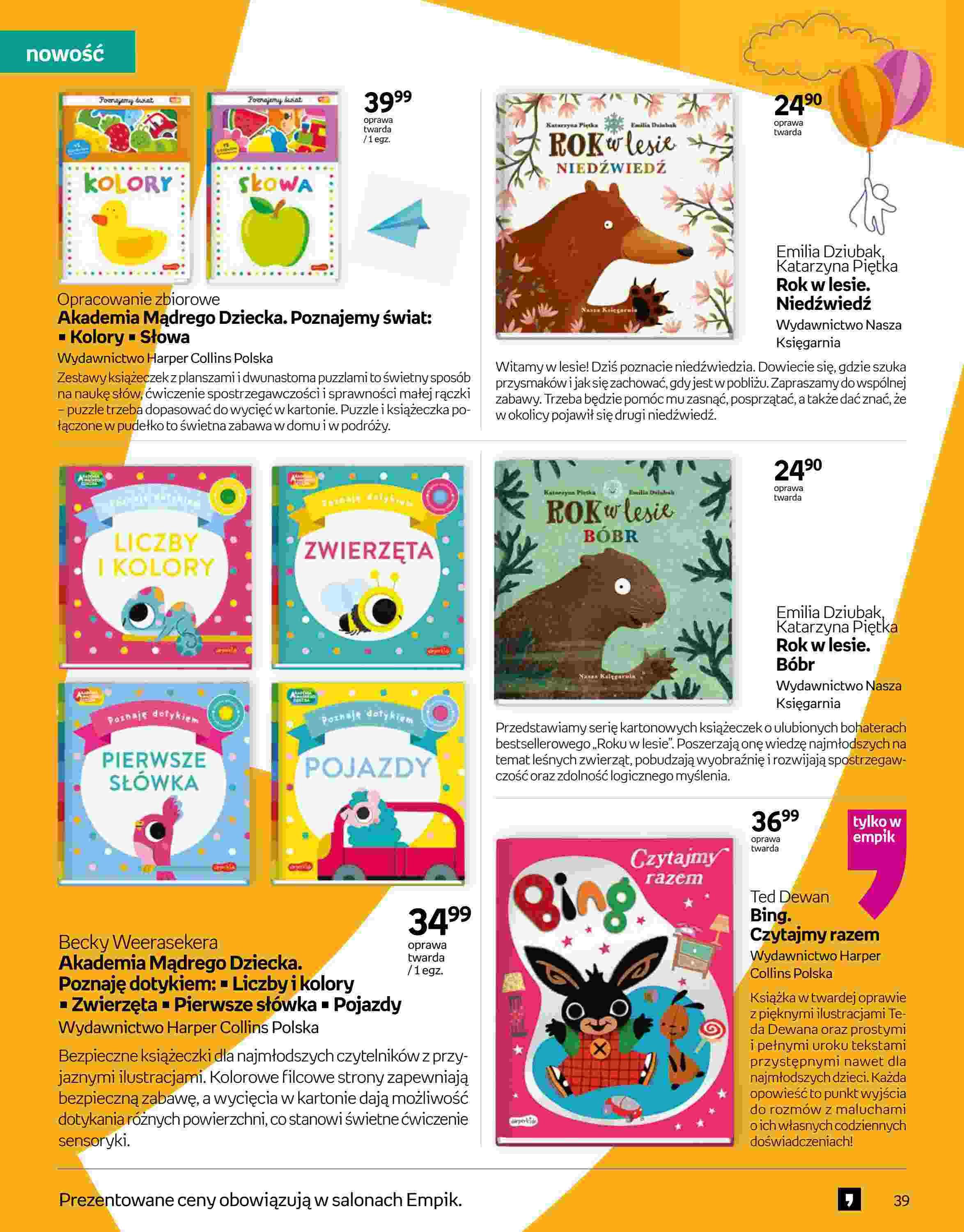 Gazetka promocyjna empik str. 39