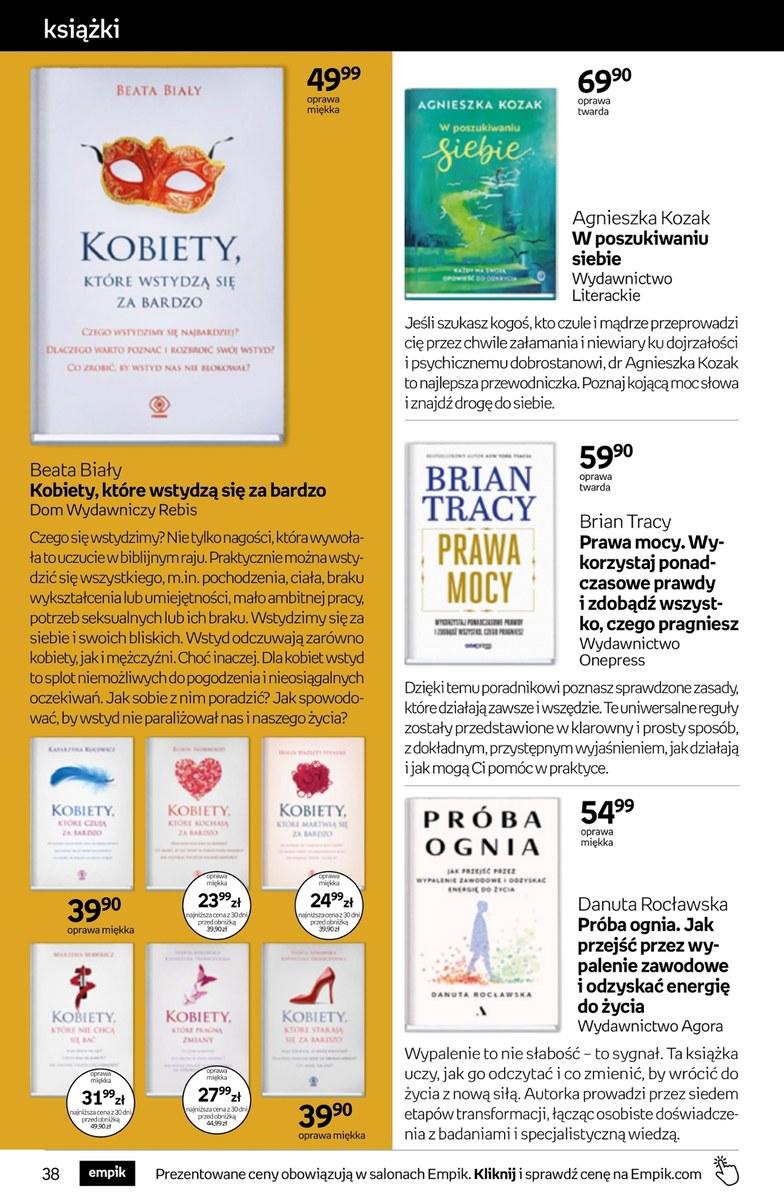 Gazetka promocyjna empik str. 38