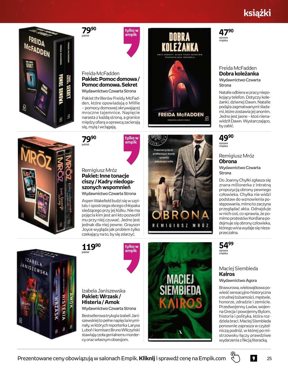 Gazetka promocyjna empik str. 25