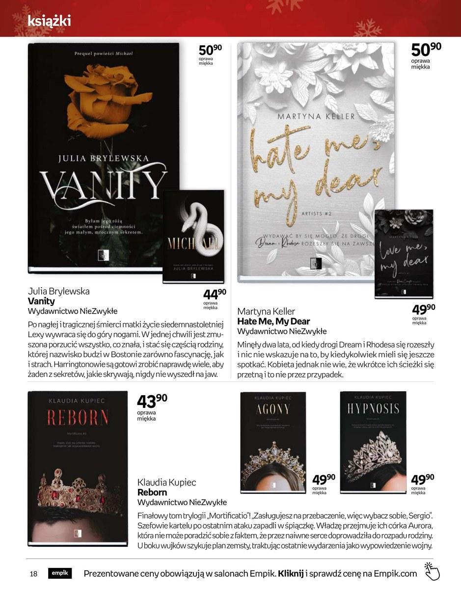 Gazetka promocyjna empik str. 18