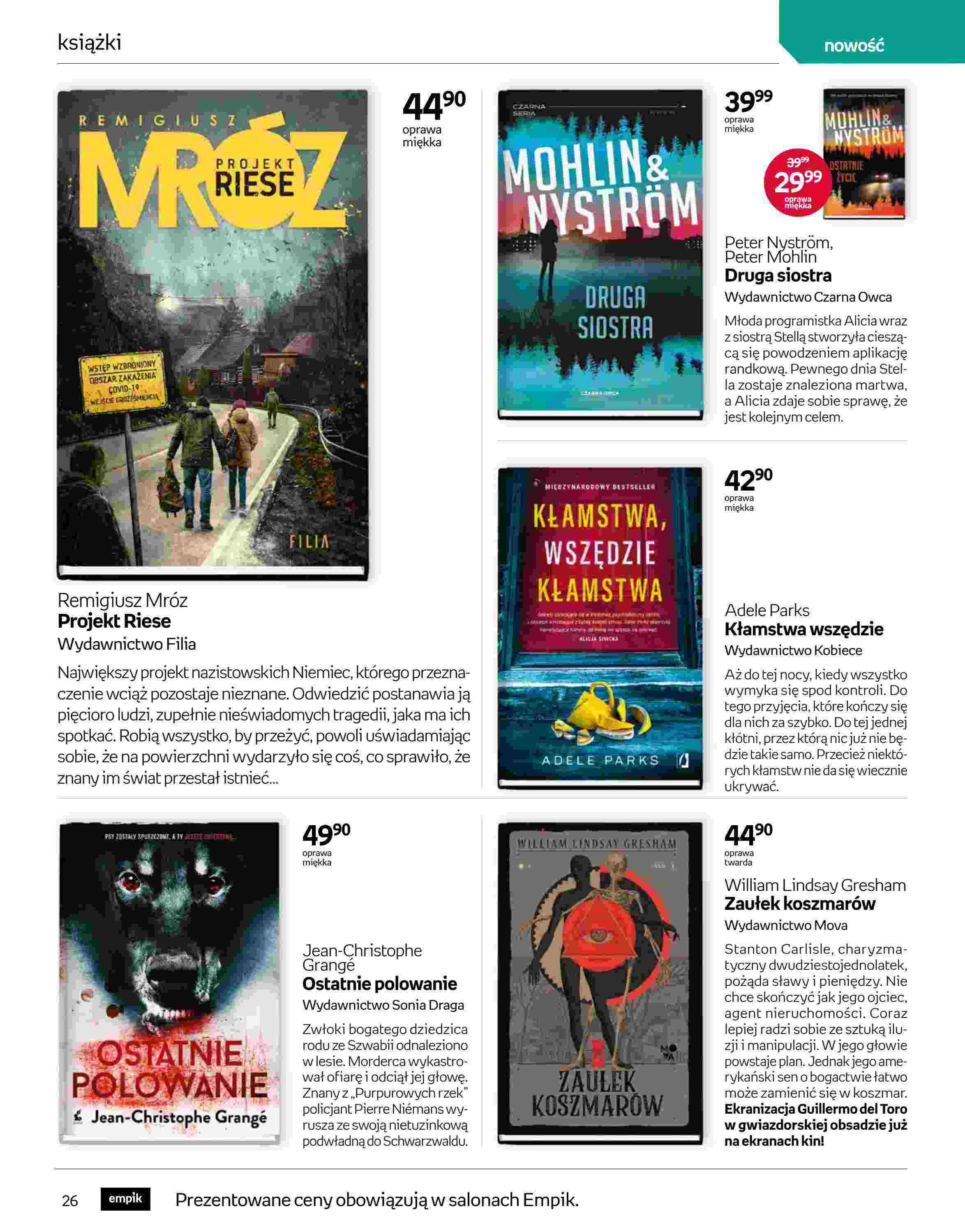 Gazetka promocyjna empik str. 26
