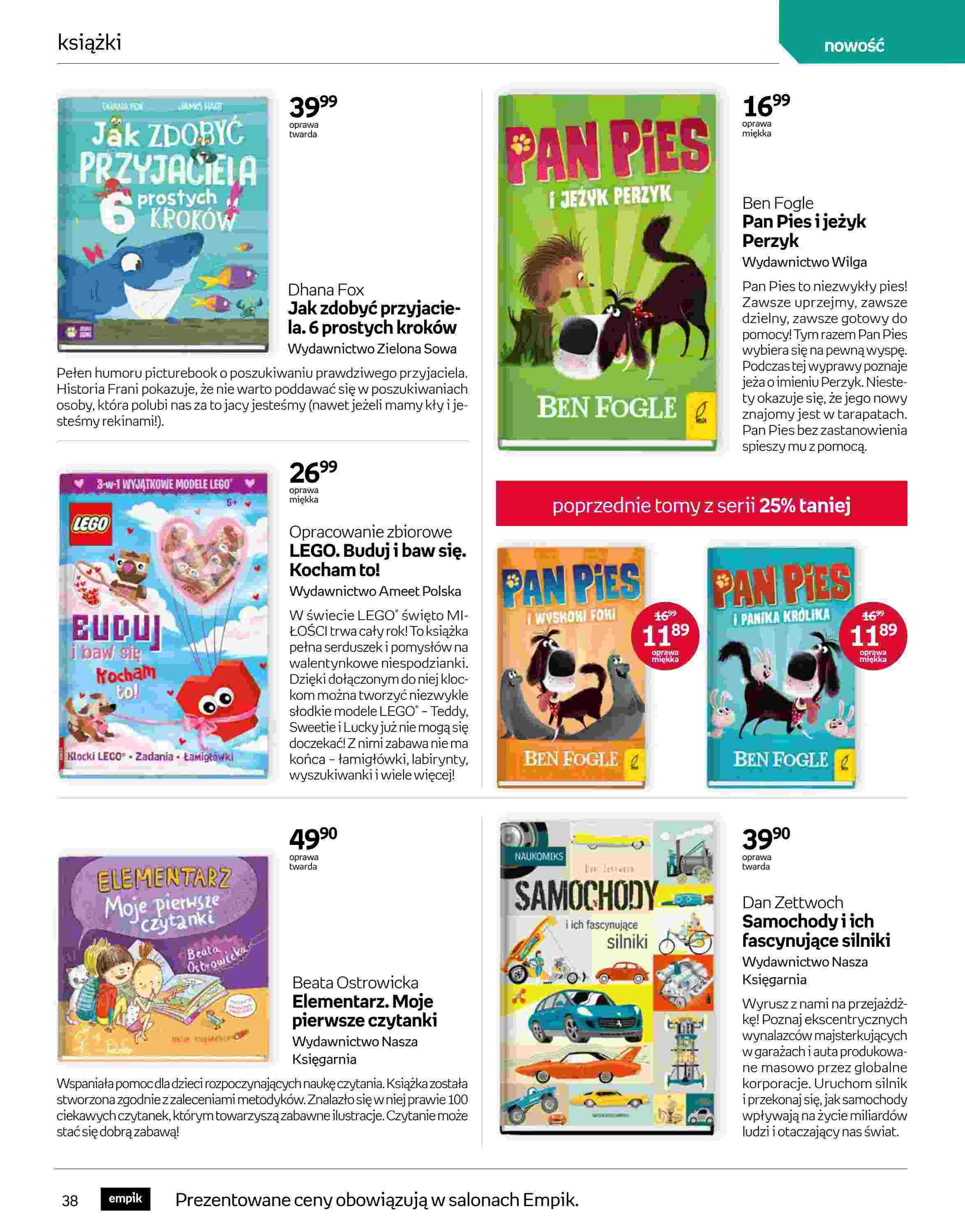 Gazetka promocyjna empik str. 38
