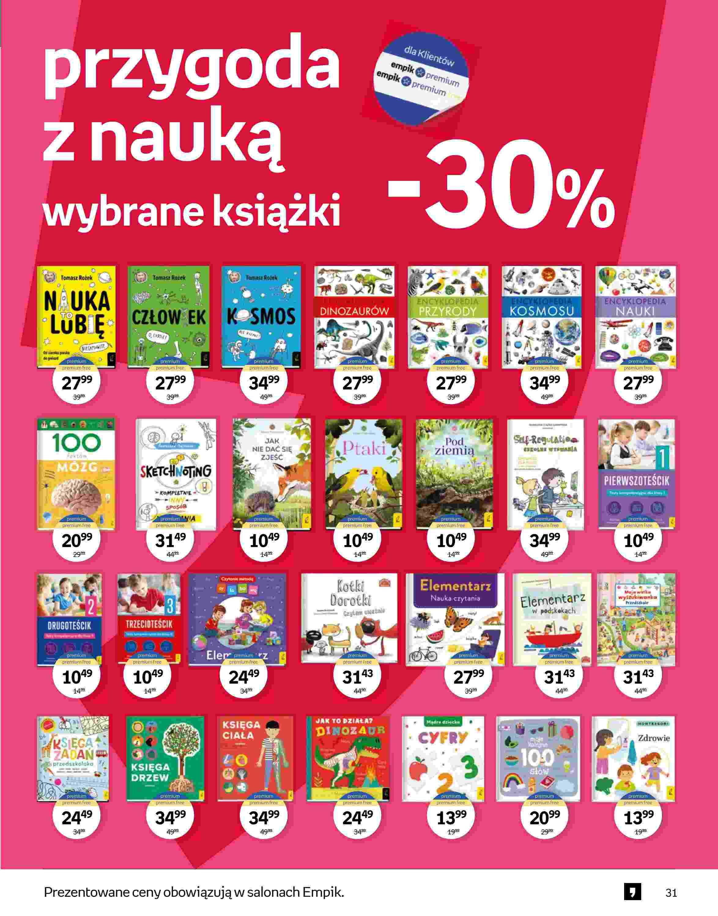 Gazetka promocyjna empik str. 31