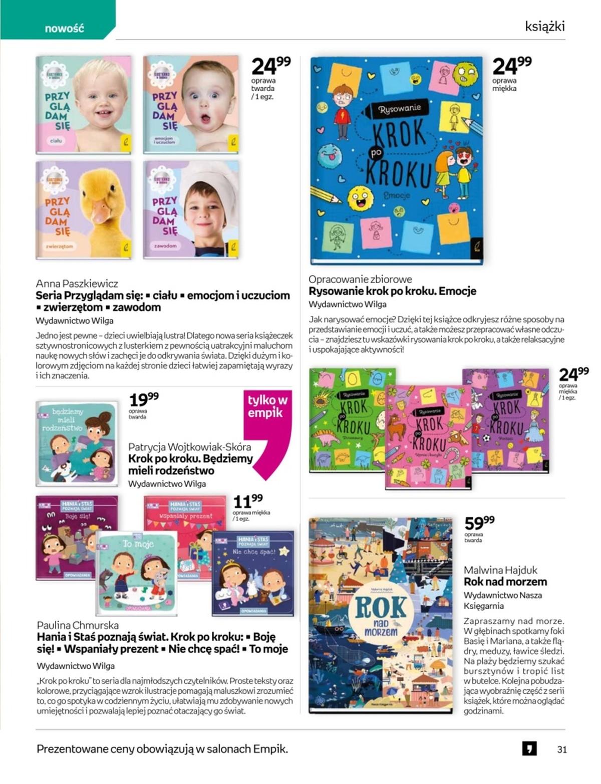 Gazetka promocyjna empik str. 31