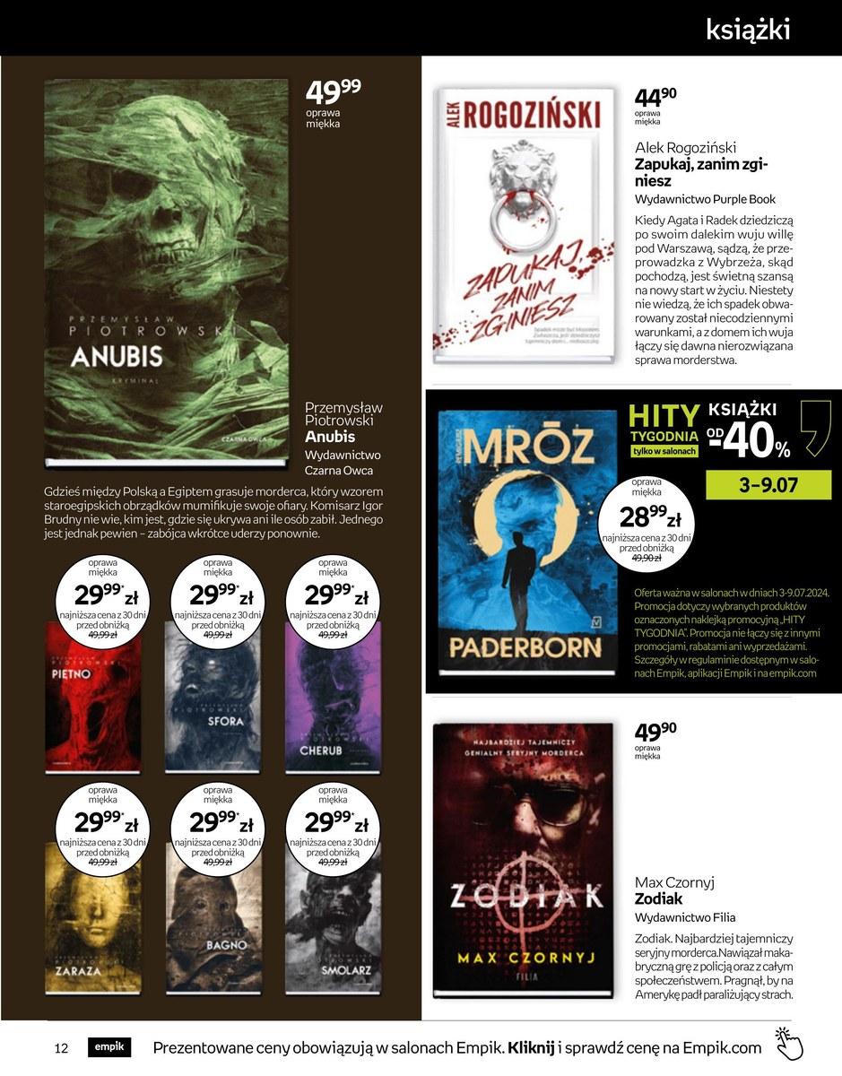Gazetka promocyjna empik str. 12