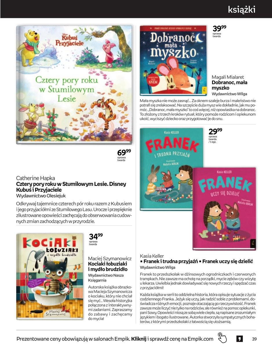 Gazetka promocyjna empik str. 39