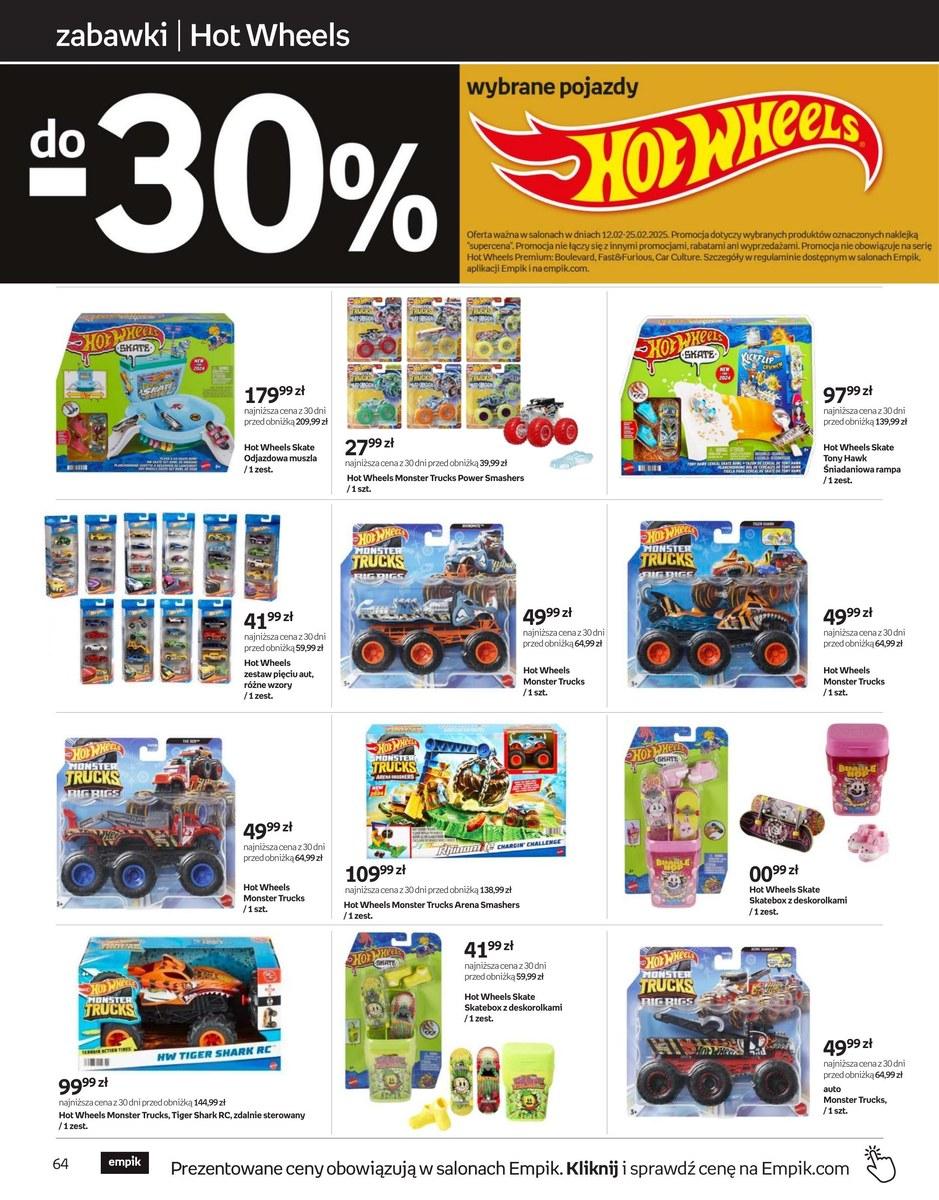 Gazetka promocyjna empik str. 64