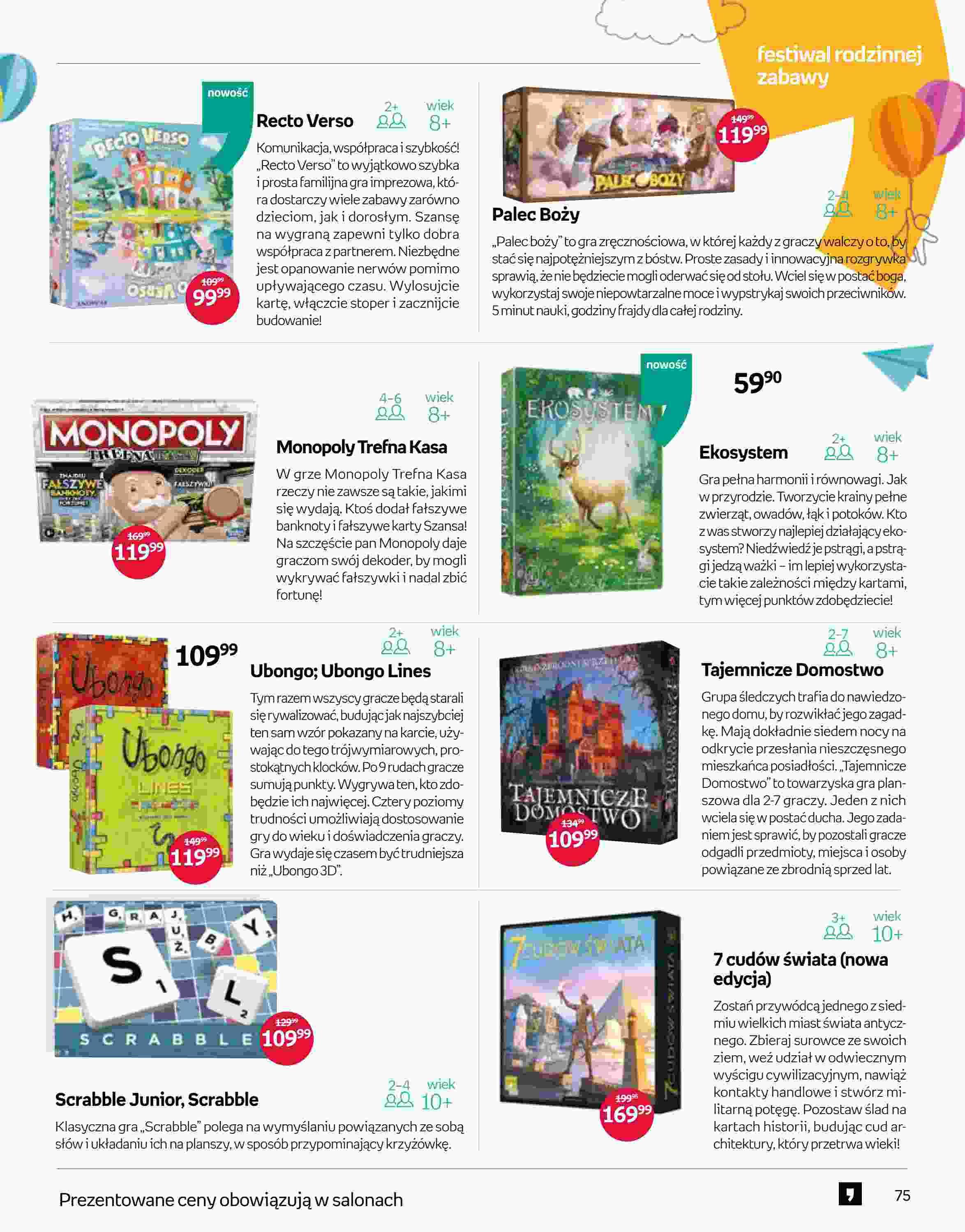 Gazetka promocyjna empik str. 75