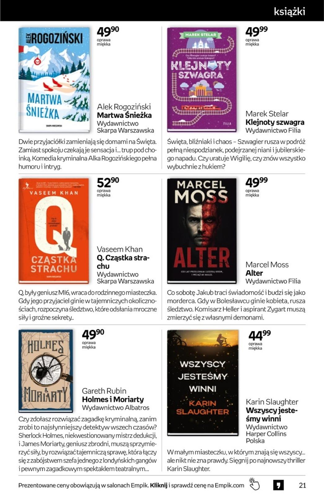 Gazetka promocyjna empik str. 21