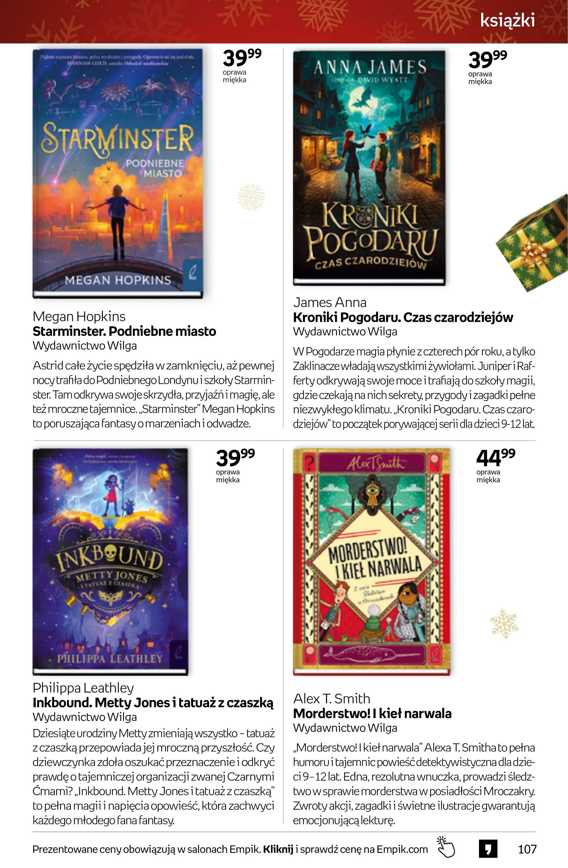 Gazetka promocyjna empik str. 107