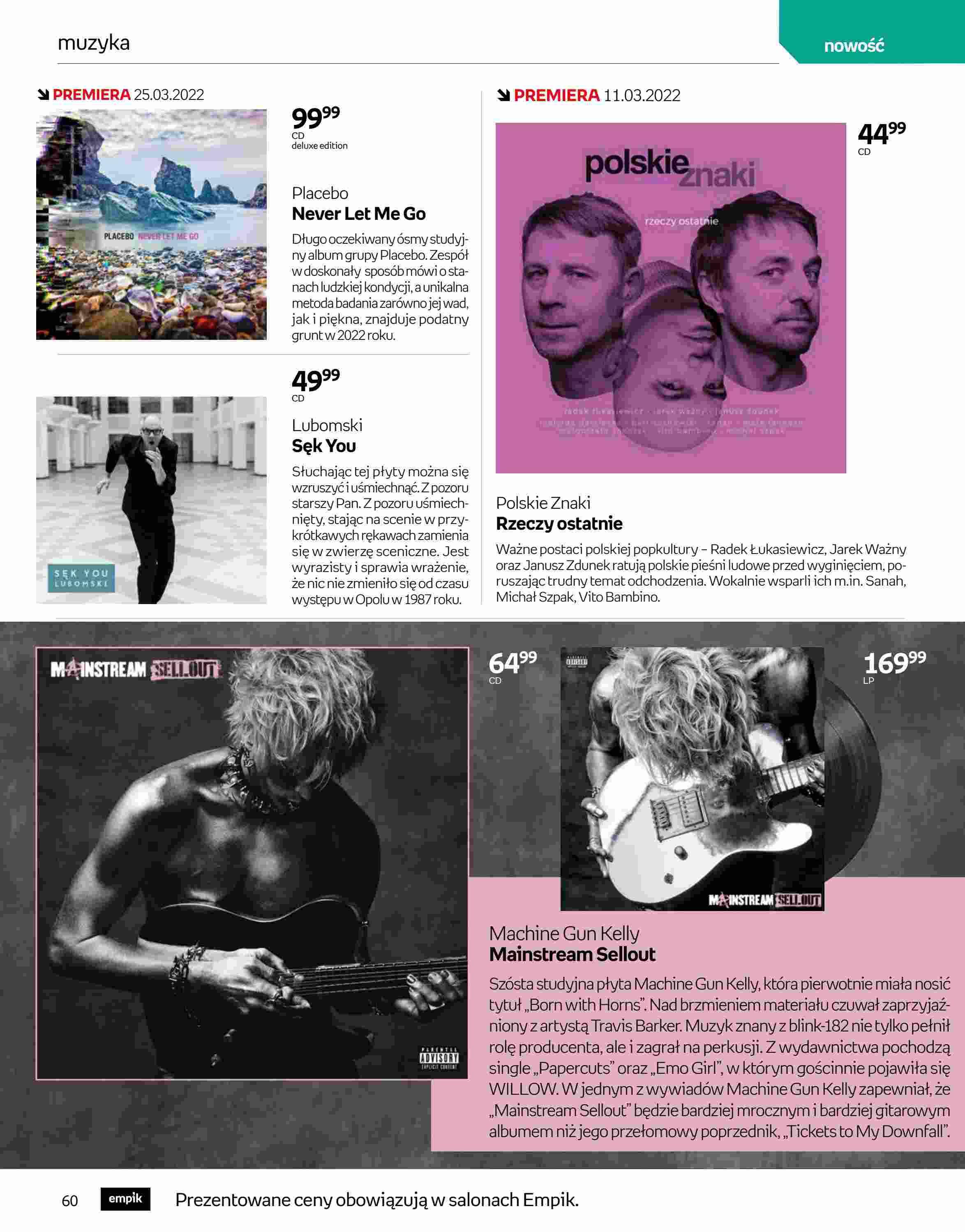 Gazetka promocyjna empik str. 60
