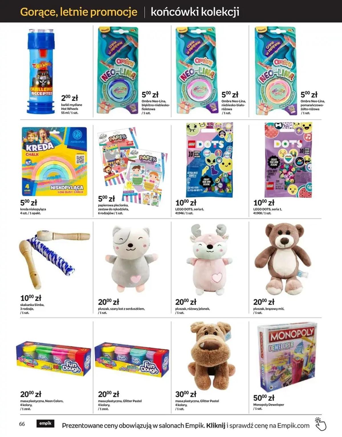 Gazetka promocyjna empik str. 66