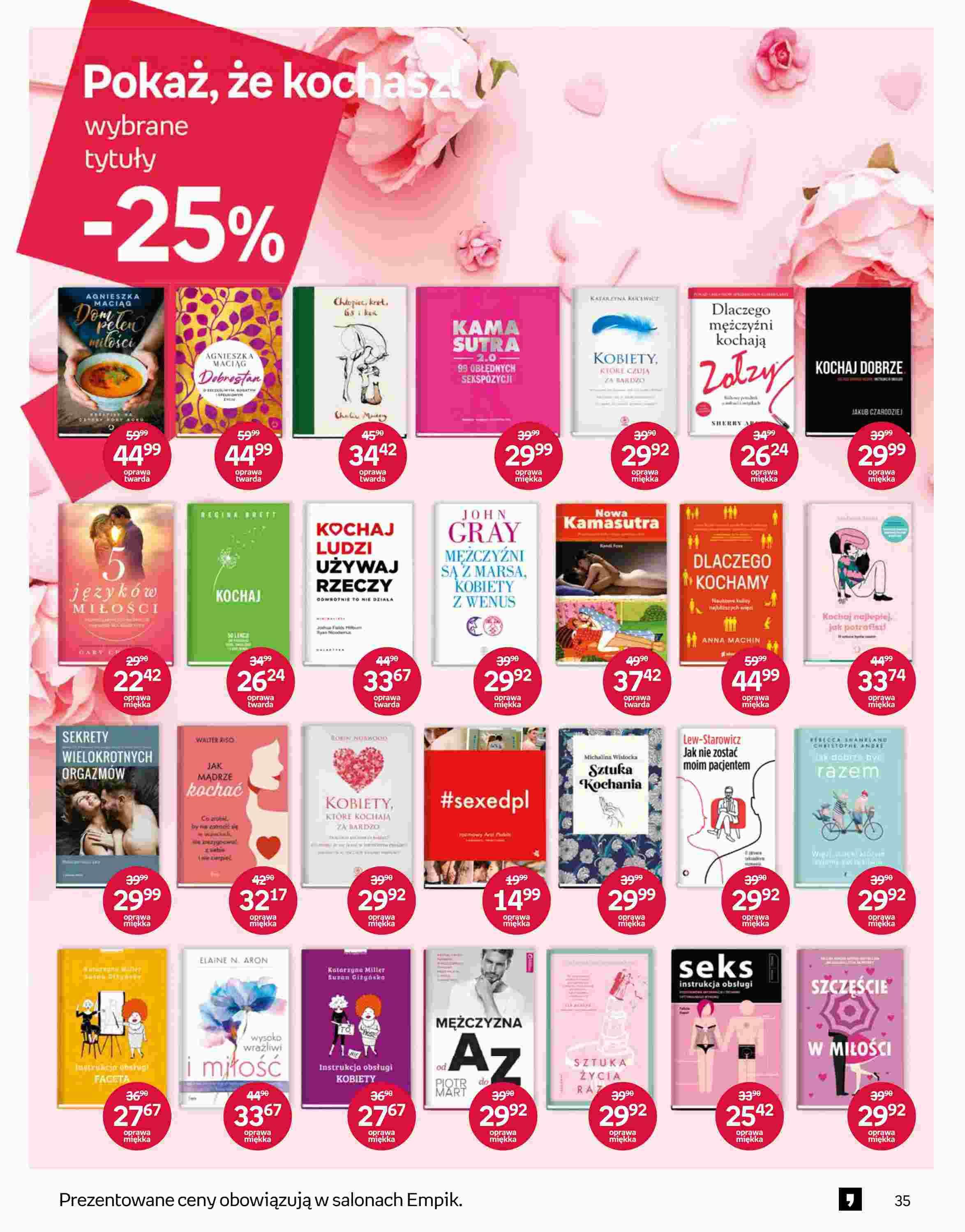 Gazetka promocyjna empik str. 35