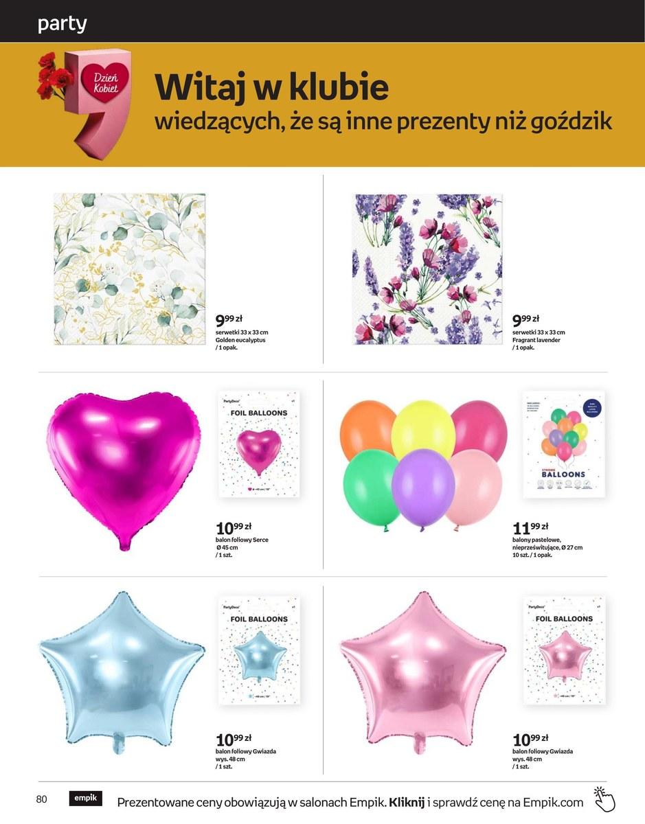Gazetka promocyjna empik str. 80