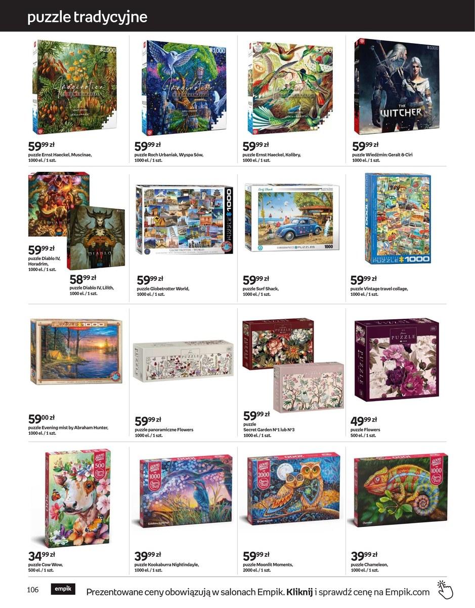 Gazetka promocyjna empik str. 106