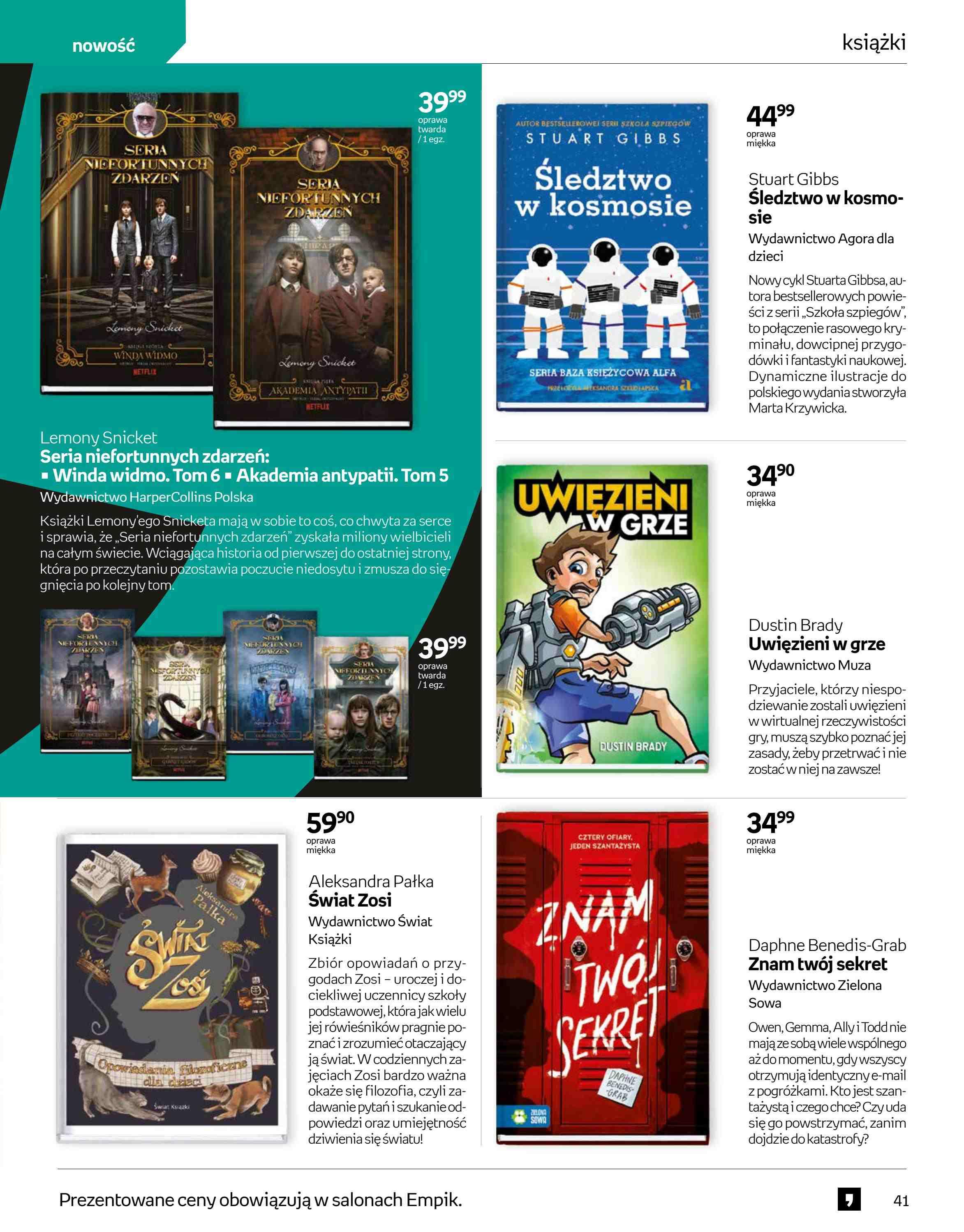 Gazetka promocyjna empik str. 41