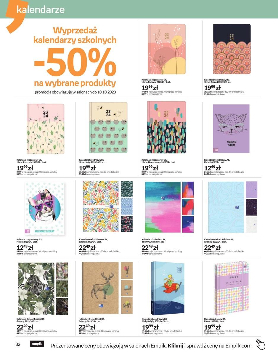 Gazetka promocyjna empik str. 82