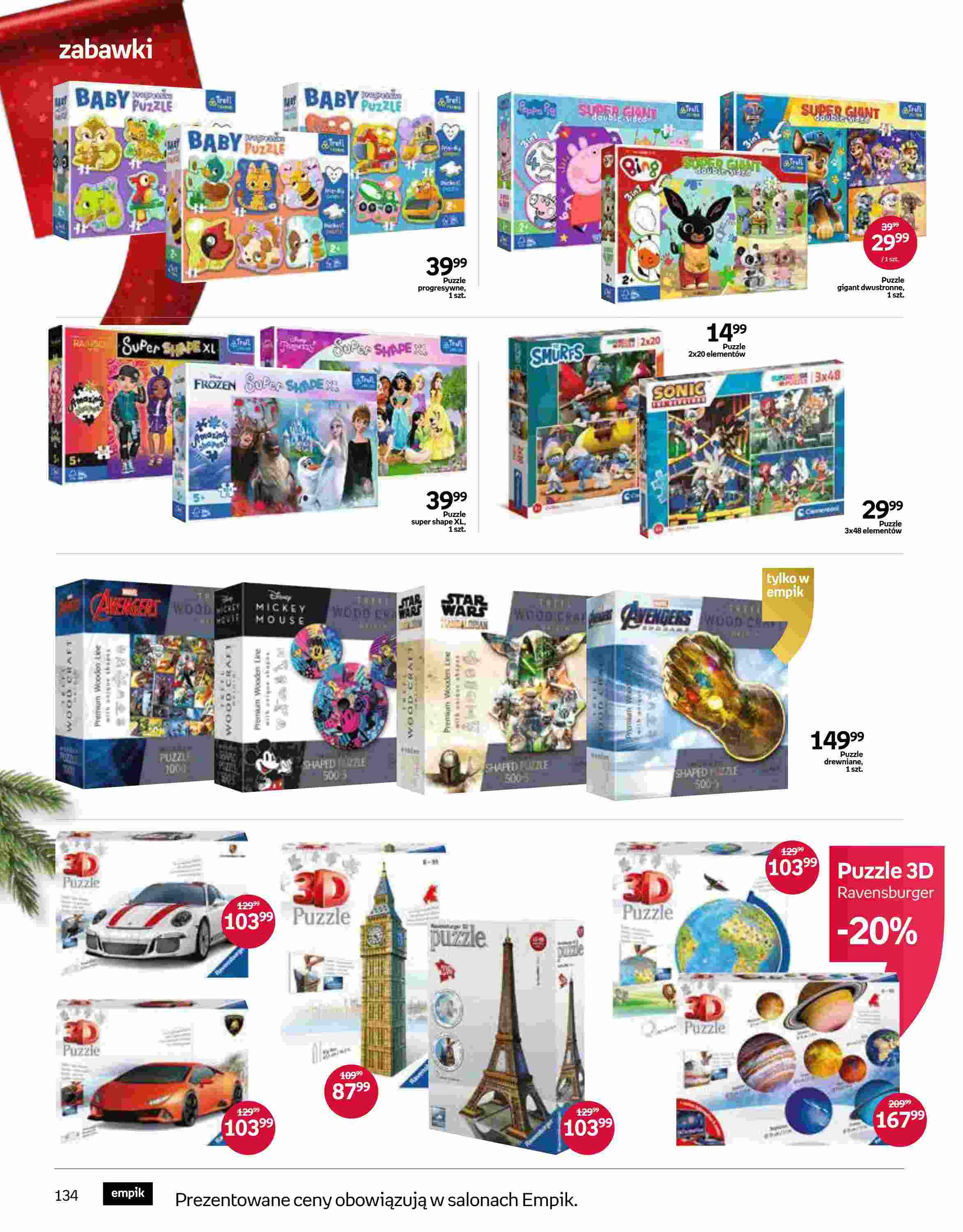 Gazetka promocyjna empik str. 134