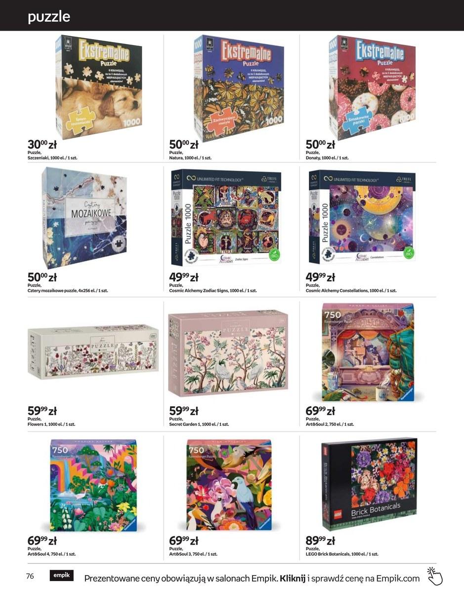 Gazetka promocyjna empik str. 76