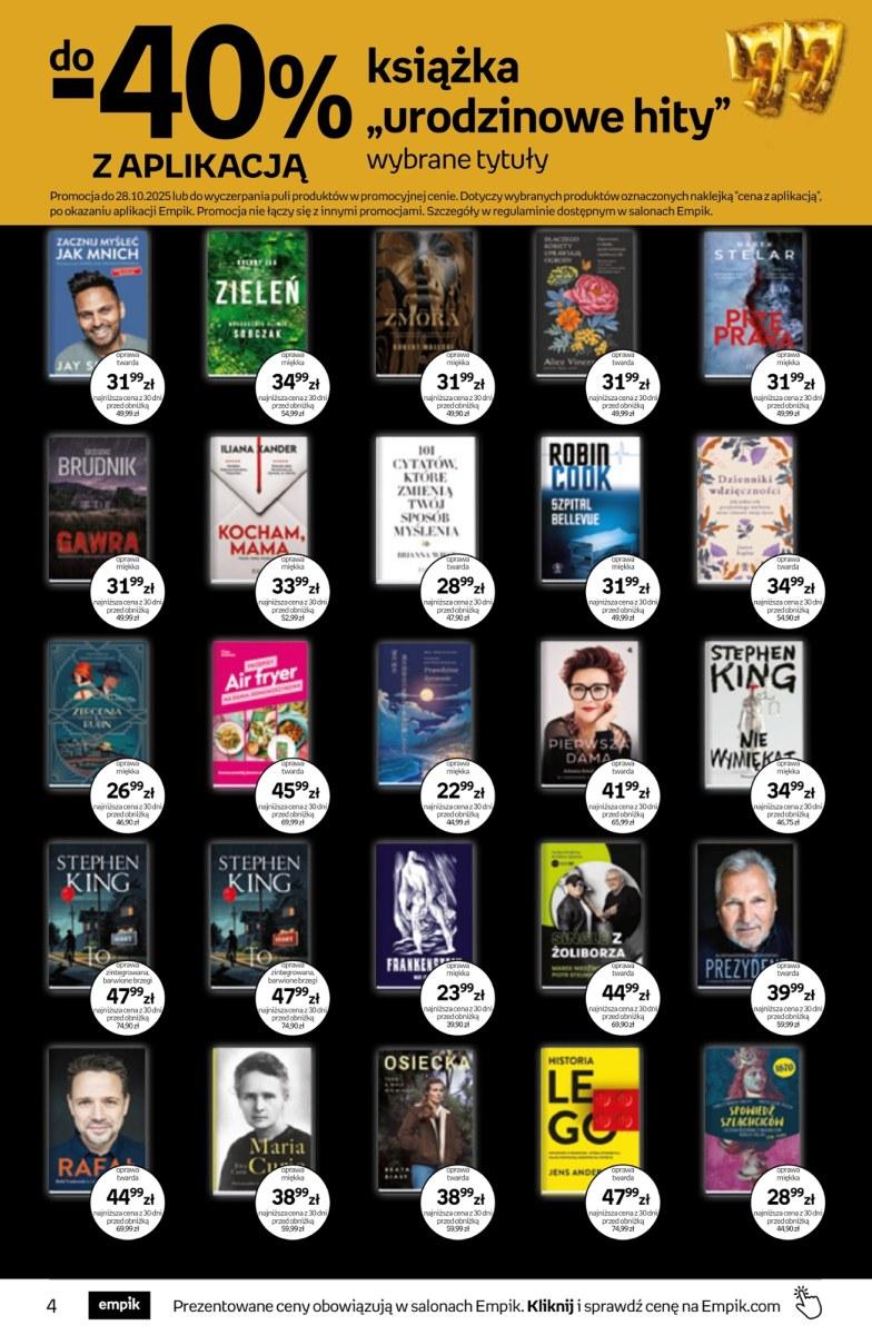 Gazetka promocyjna empik str. 4