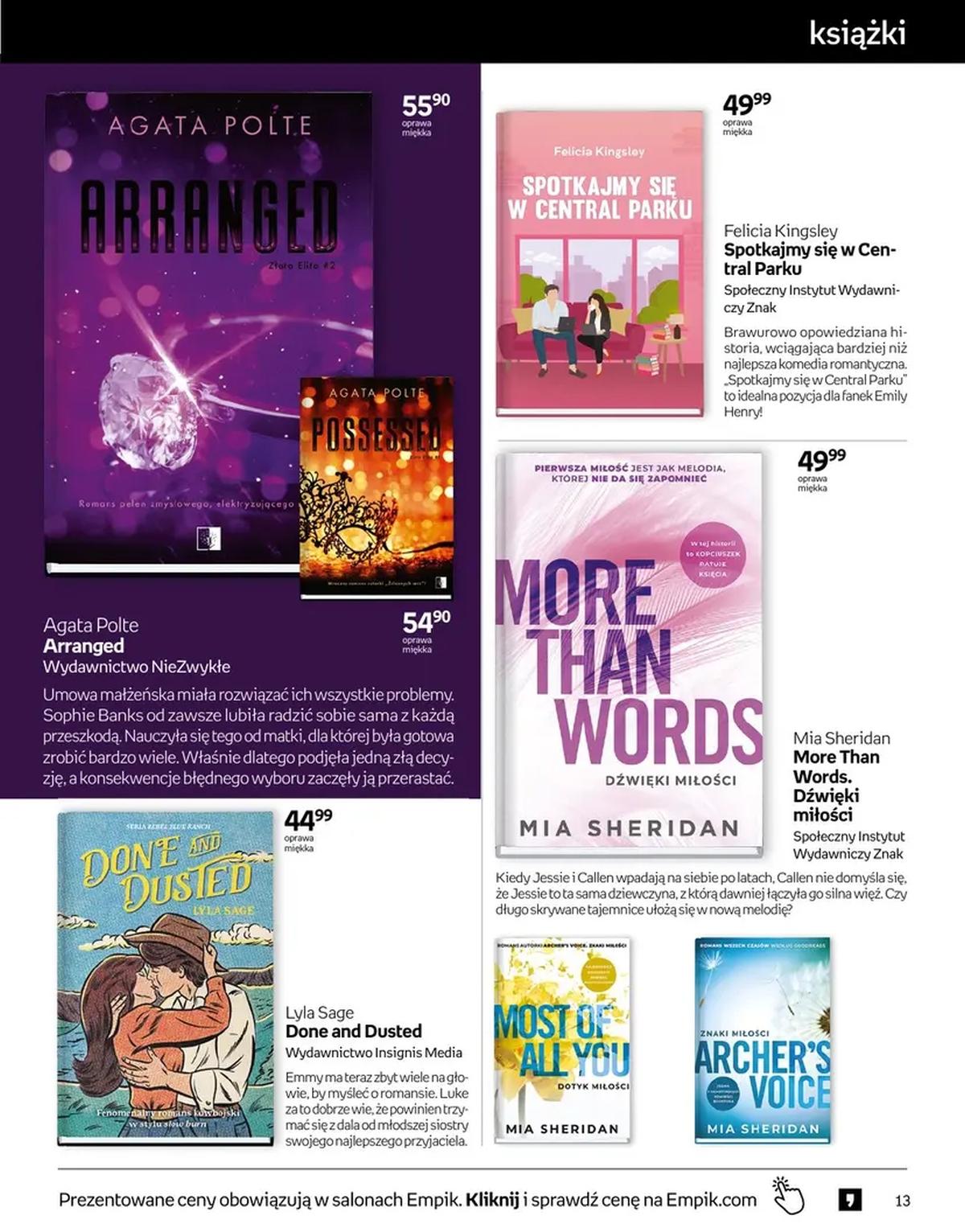 Gazetka promocyjna empik str. 13