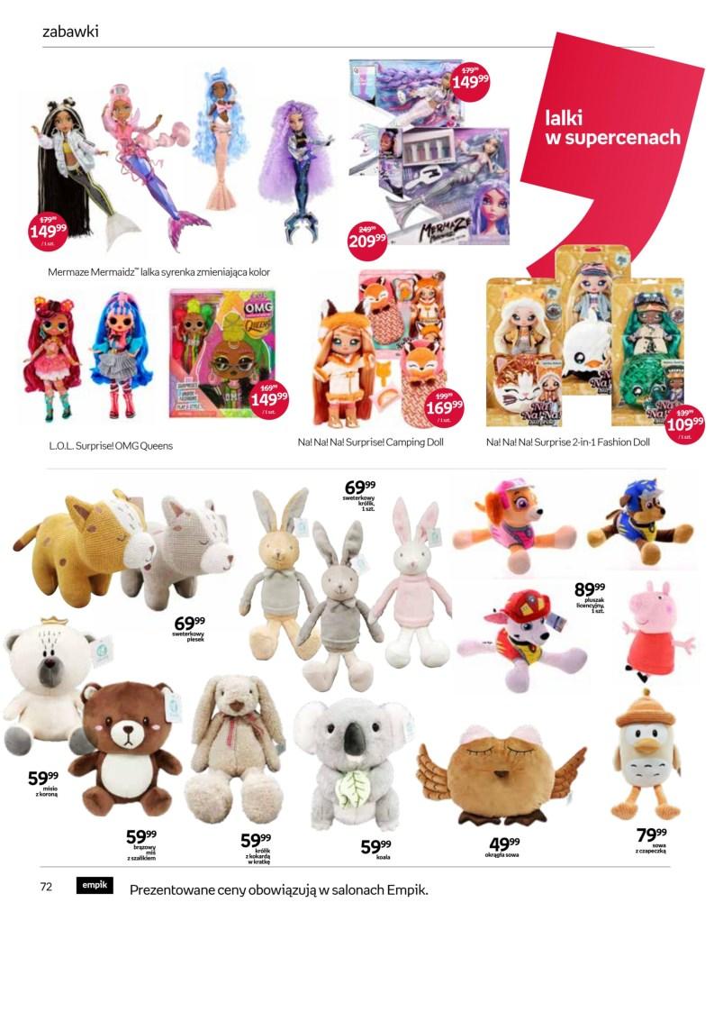 Gazetka promocyjna empik str. 72