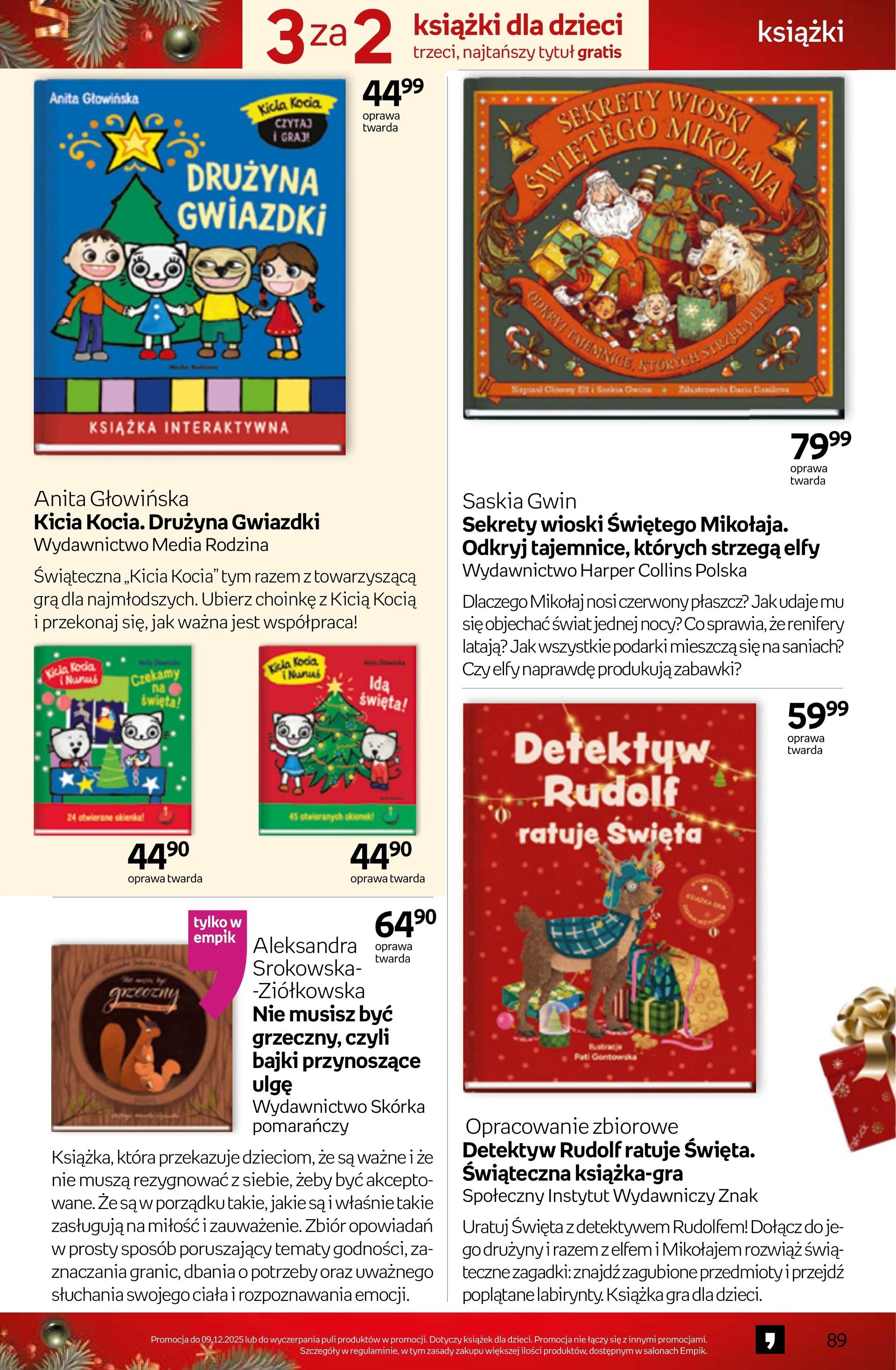 Gazetka promocyjna empik str. 89