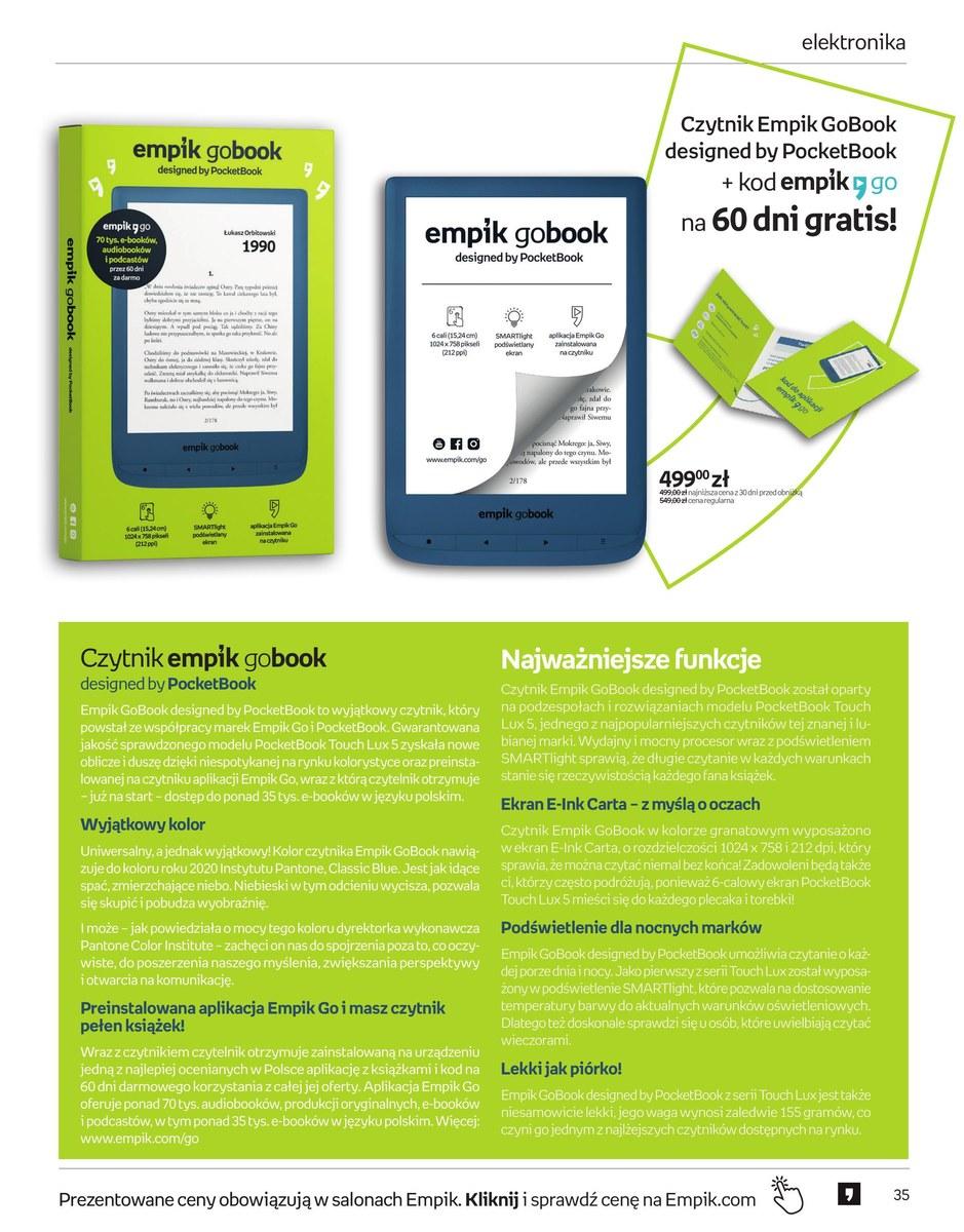 Gazetka promocyjna empik str. 35