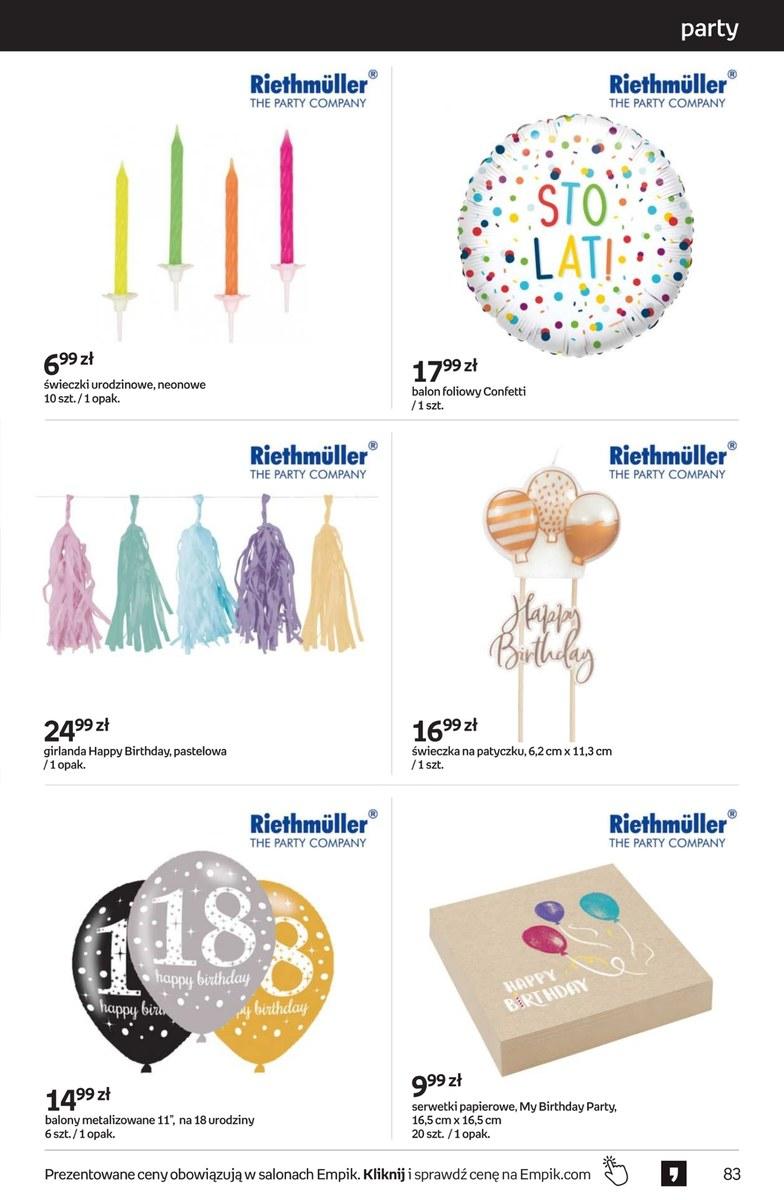 Gazetka promocyjna empik str. 83