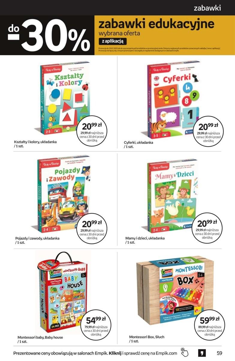Gazetka promocyjna empik str. 59