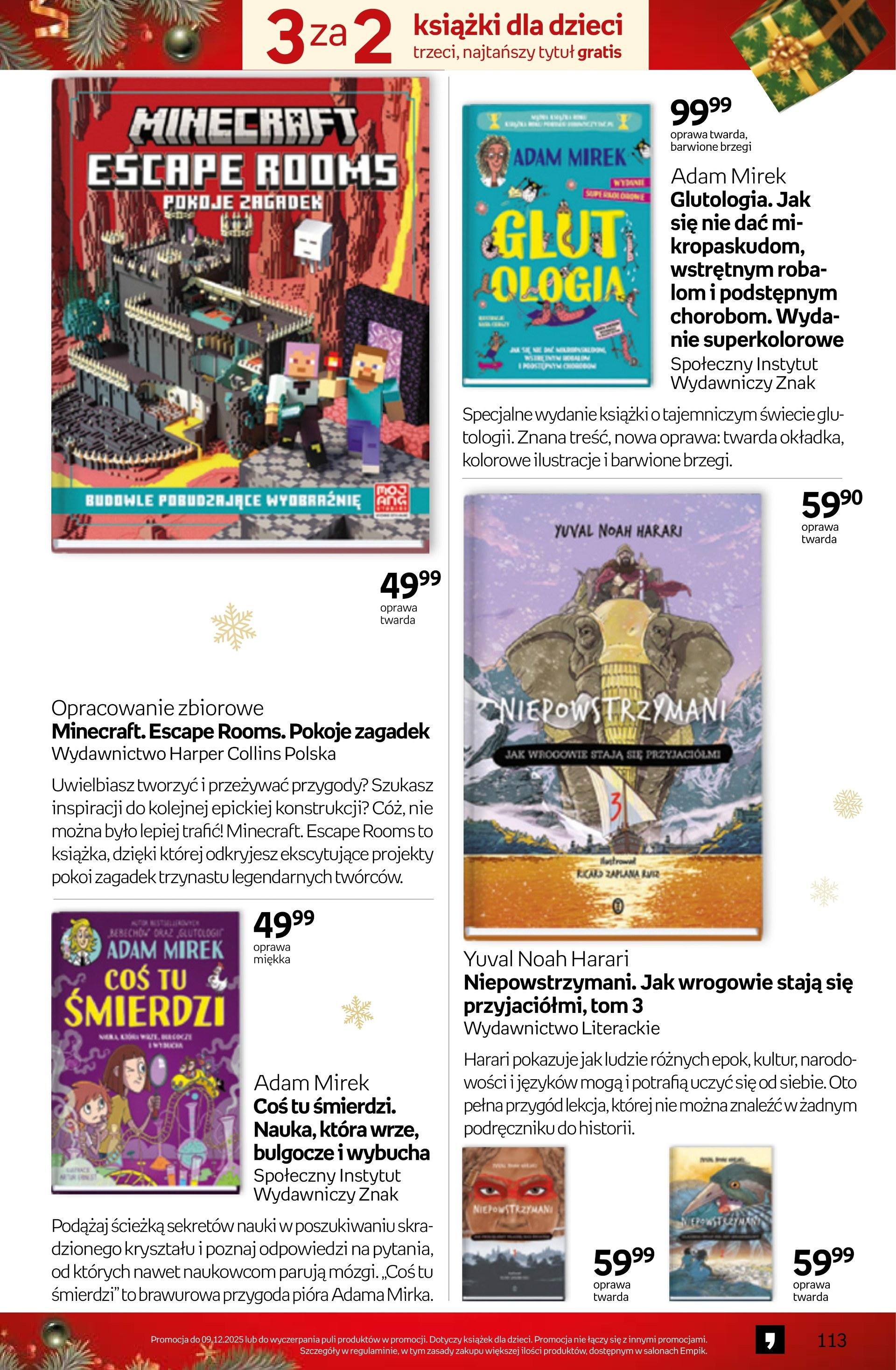 Gazetka promocyjna empik str. 113