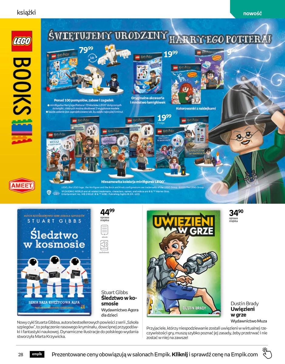 Gazetka promocyjna empik str. 28